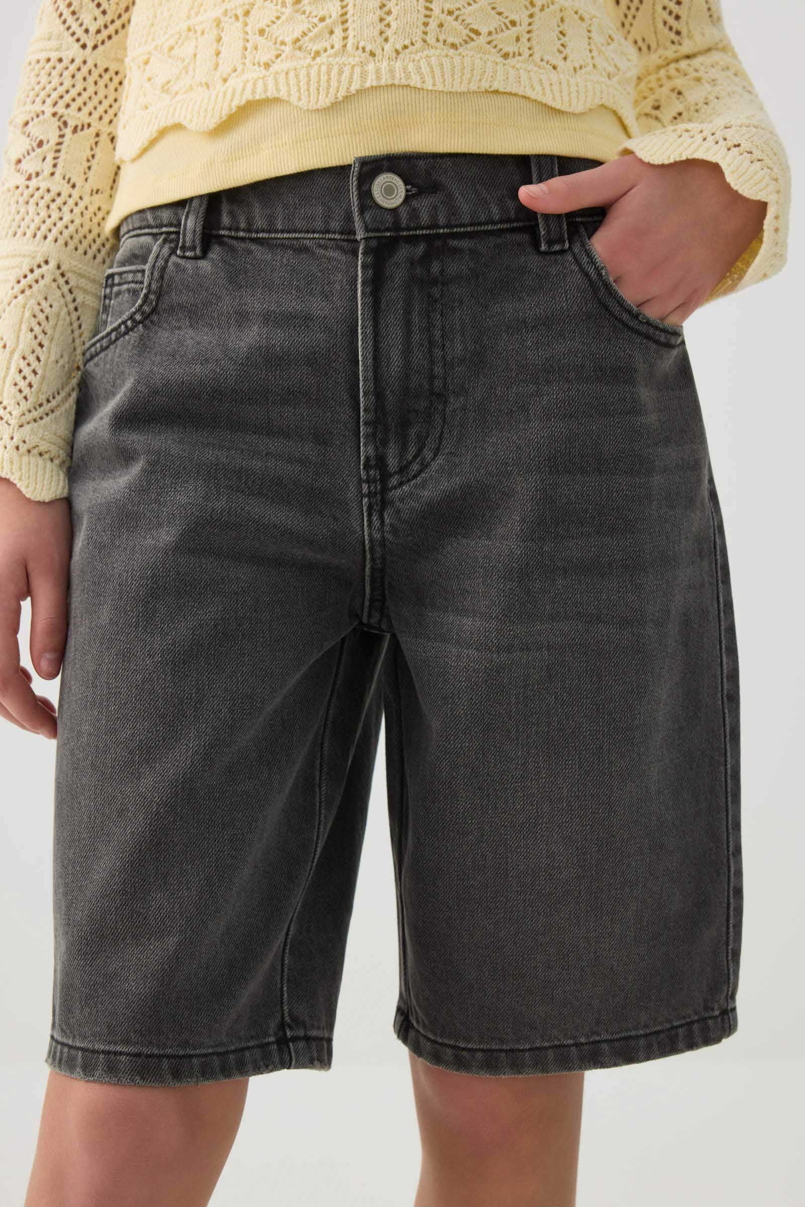 Elastic Waist Jorts - Image 2