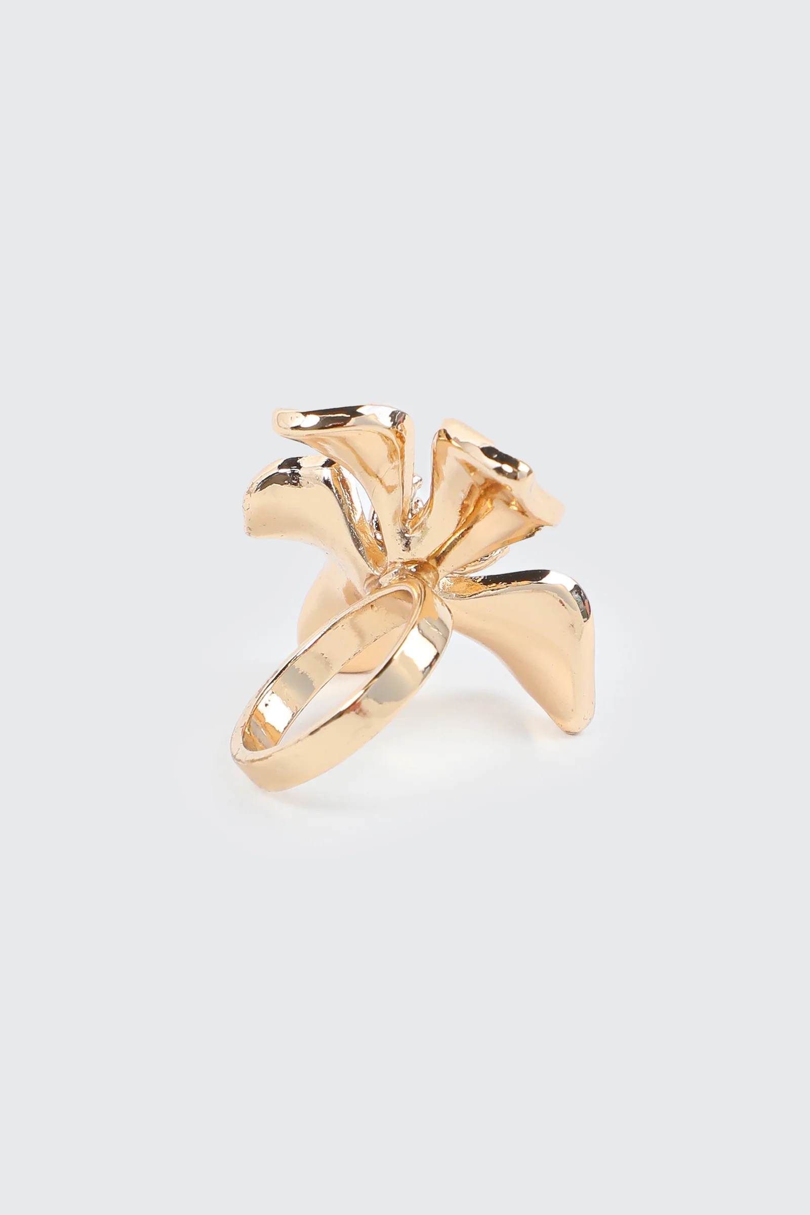 Embellished Hibiscus Ring - Image 2