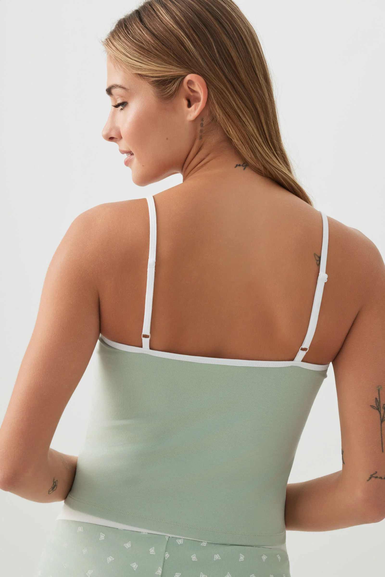 Embroidered PJ Tank Top - Image 4