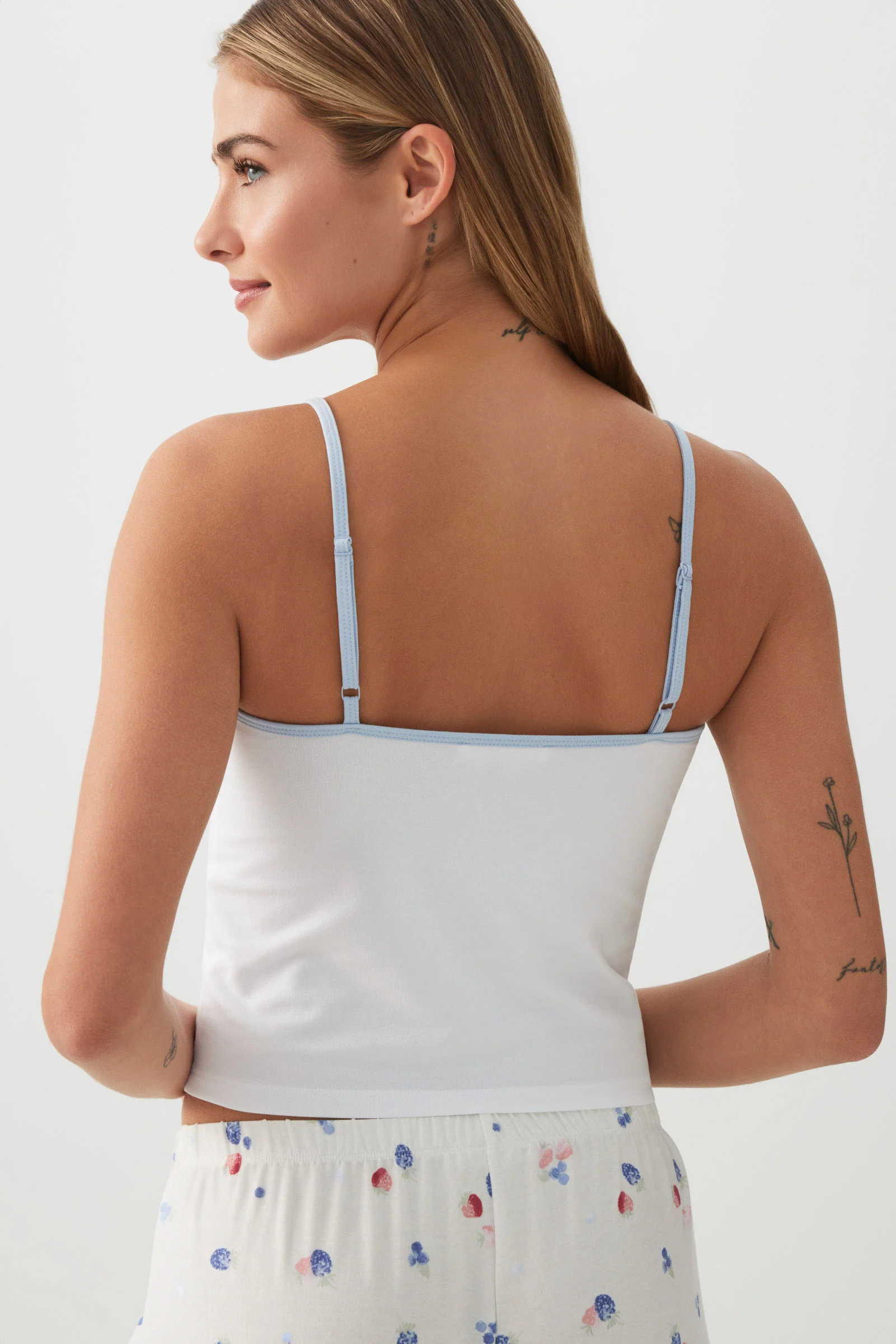 Embroidered PJ Tank Top - Image 4