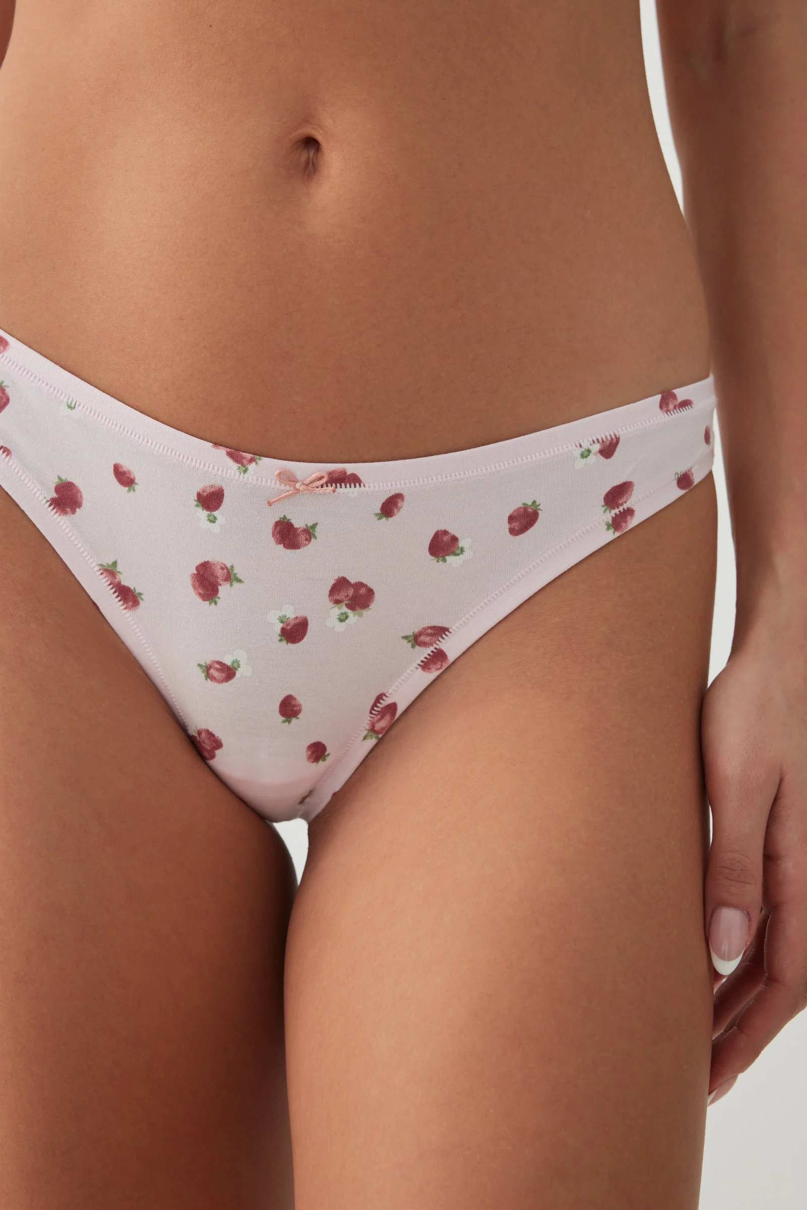Everyday Cotton Thong Panty - Image 2