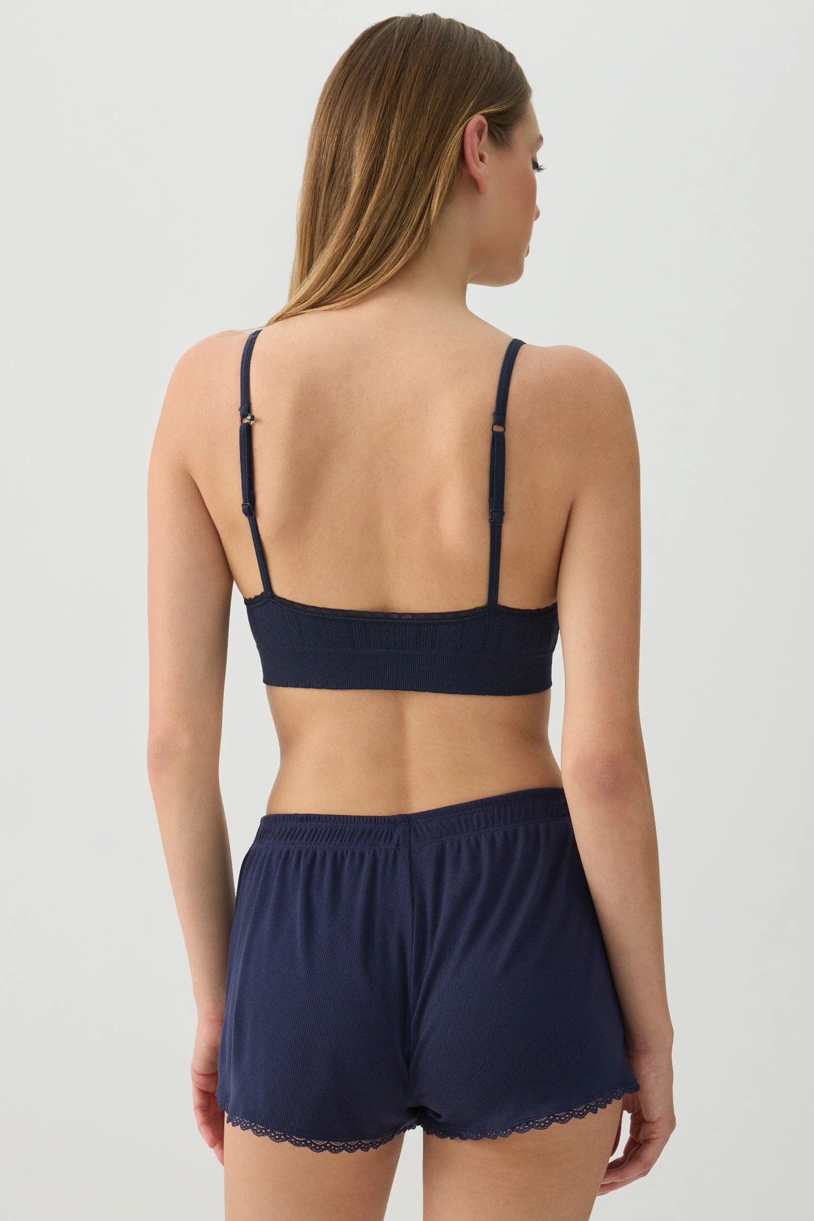 Everyday Pointelle Bralette with Removable Foam - Image 4