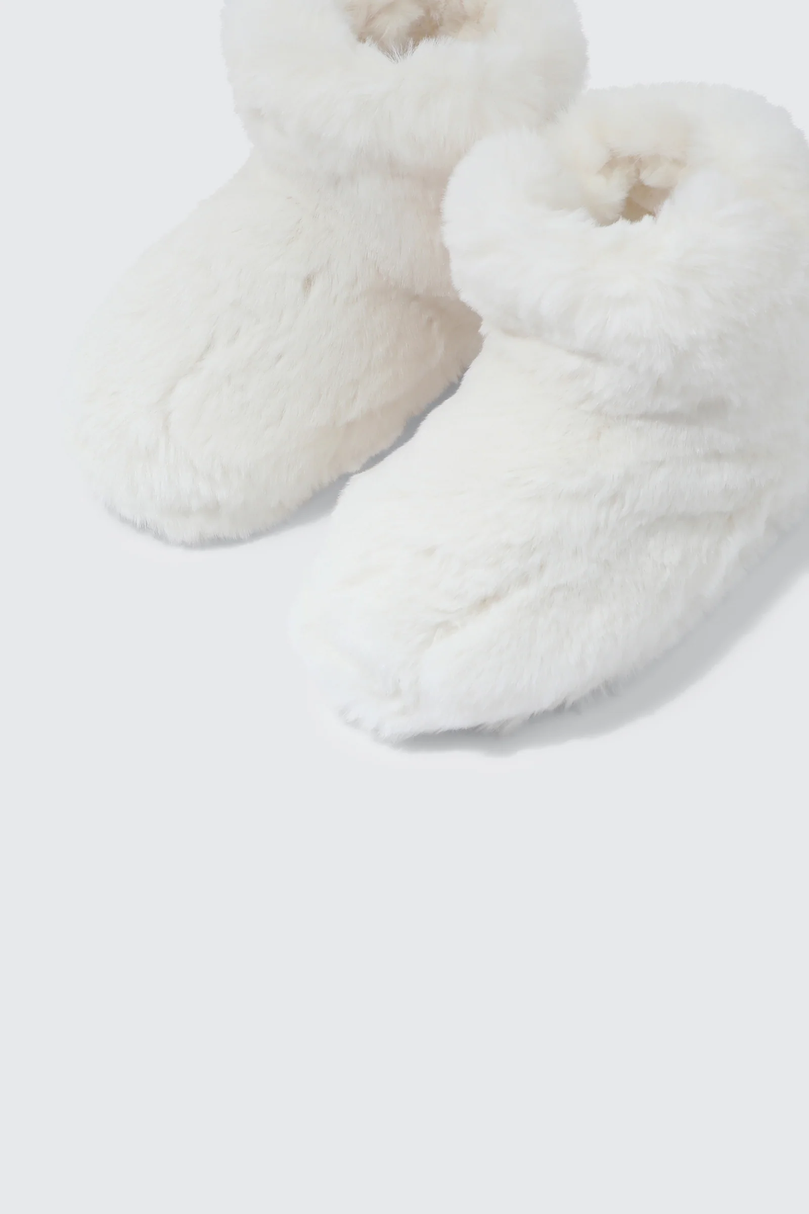 Faux Fur Bootie Slippers - Image 4