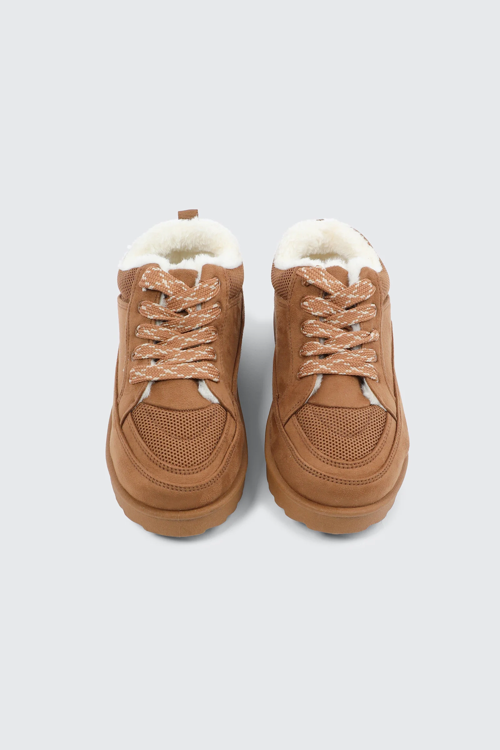 Faux Fur Lined Sneakers - Image 4