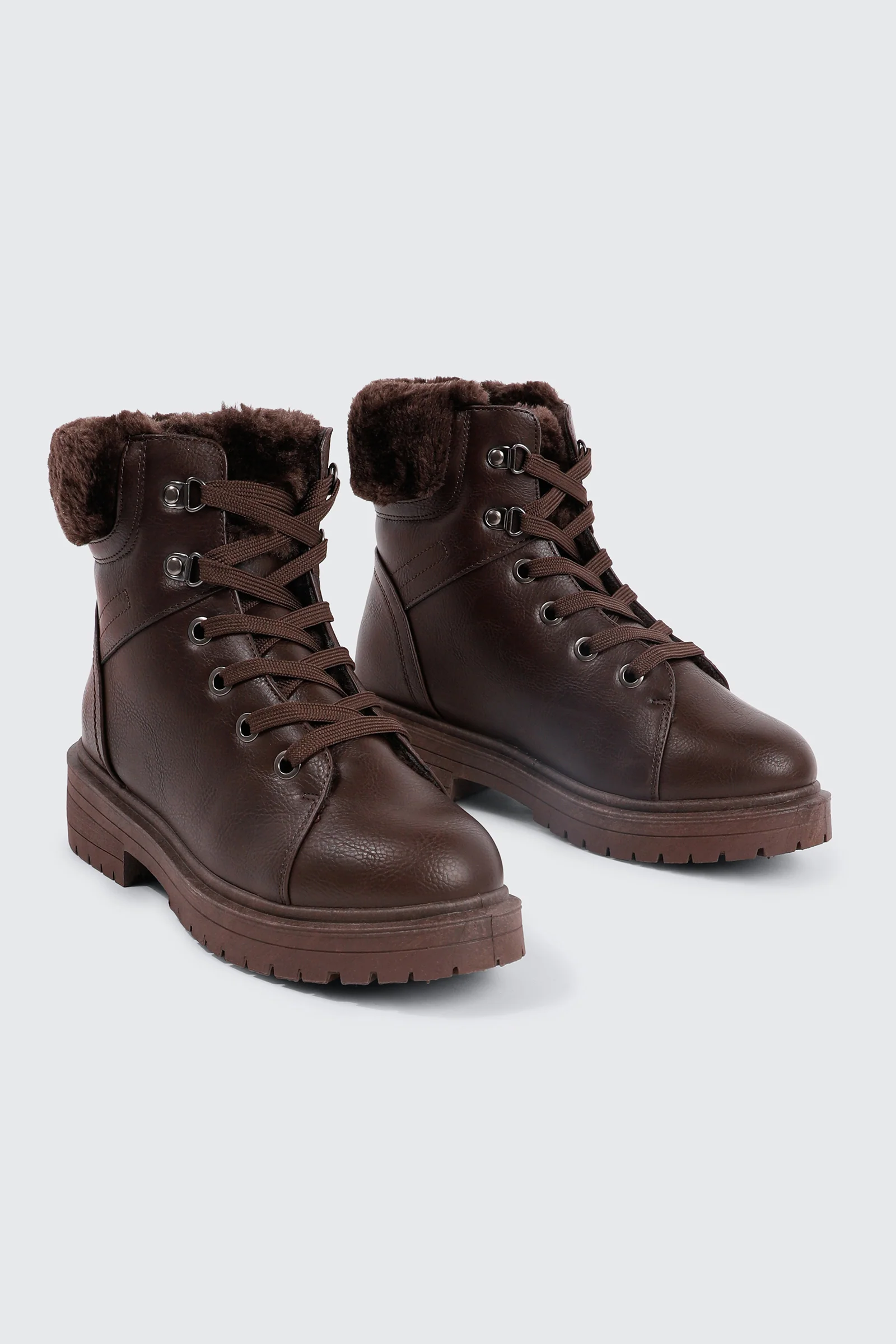 Faux Fur Lined Winter Boots - Image 2