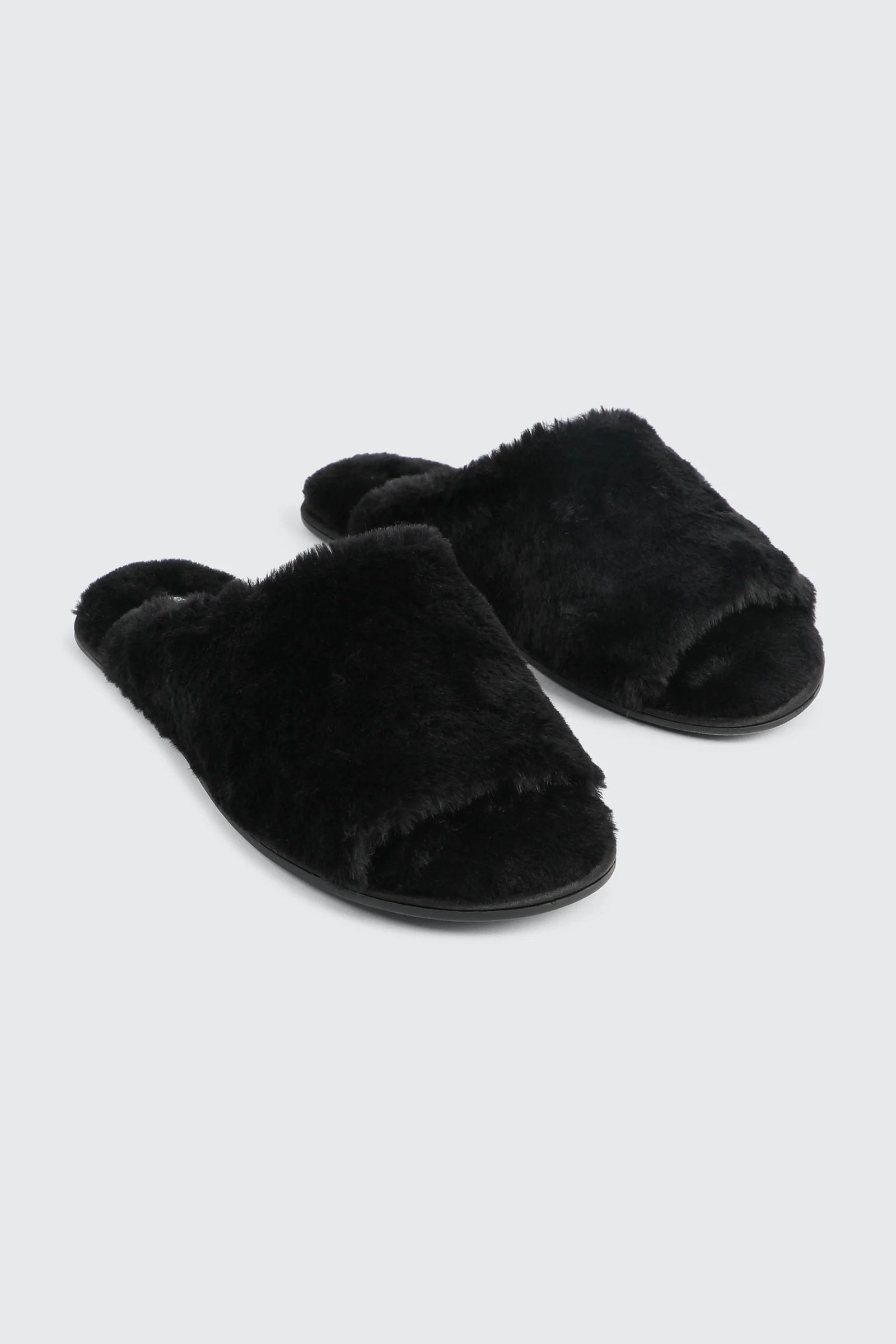 Faux Fur Slippers - Image 2