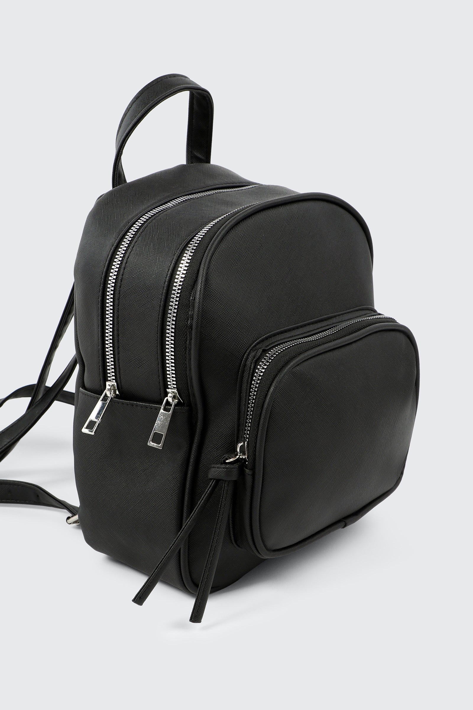 Faux Leather Backpack - Image 3