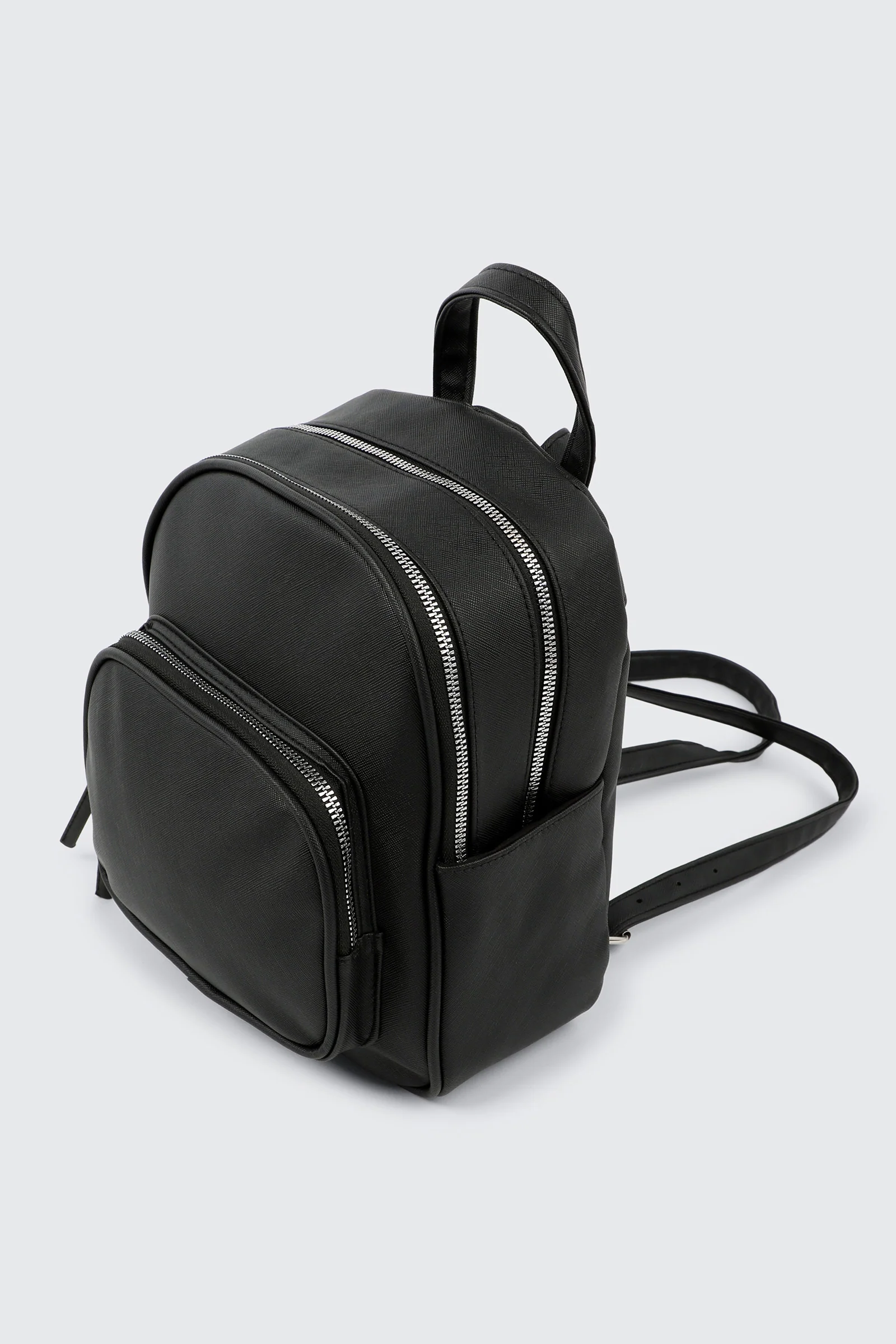 Faux Leather Backpack - Image 4