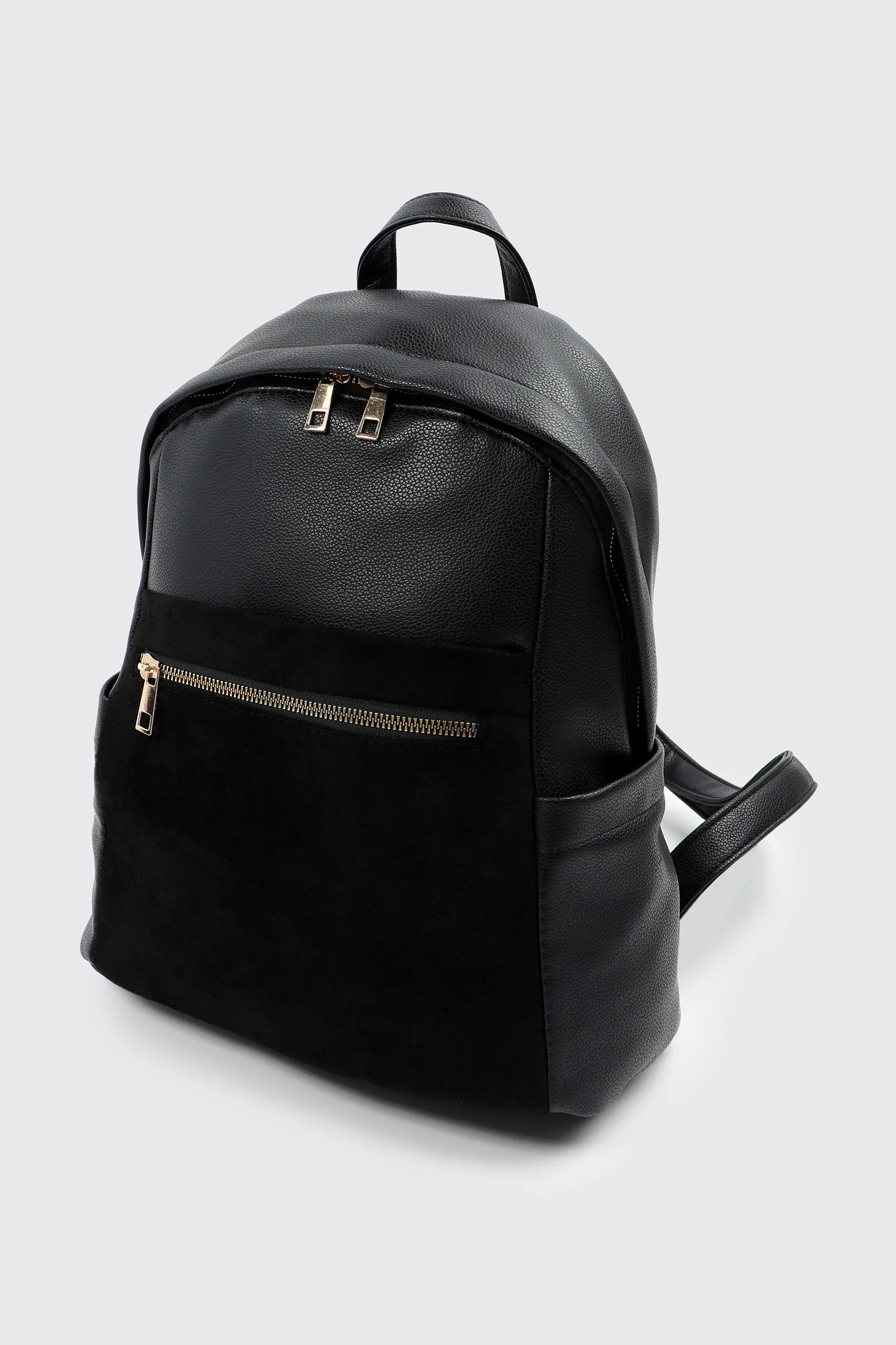 Faux Leather Backpack - Image 3