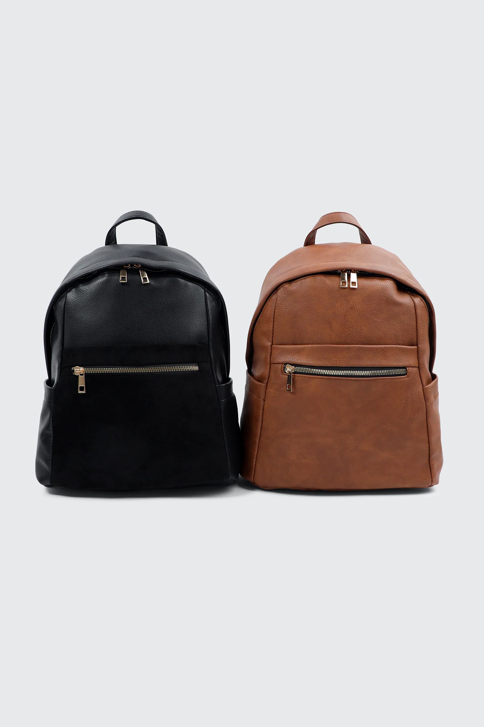 Faux Leather Backpack - Image 4