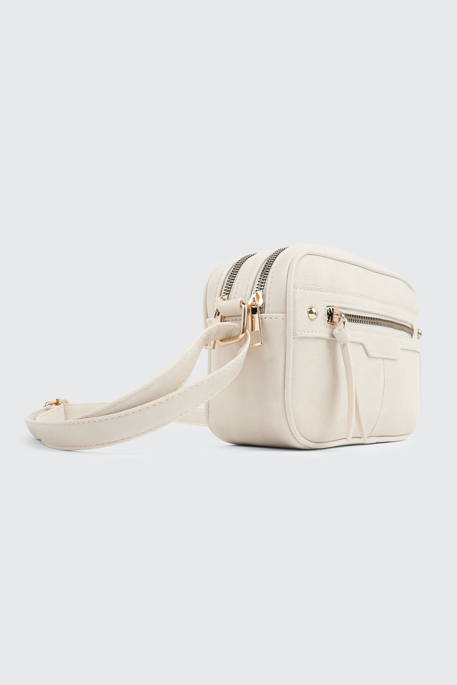 Faux Leather Crossbody Bag - Image 3