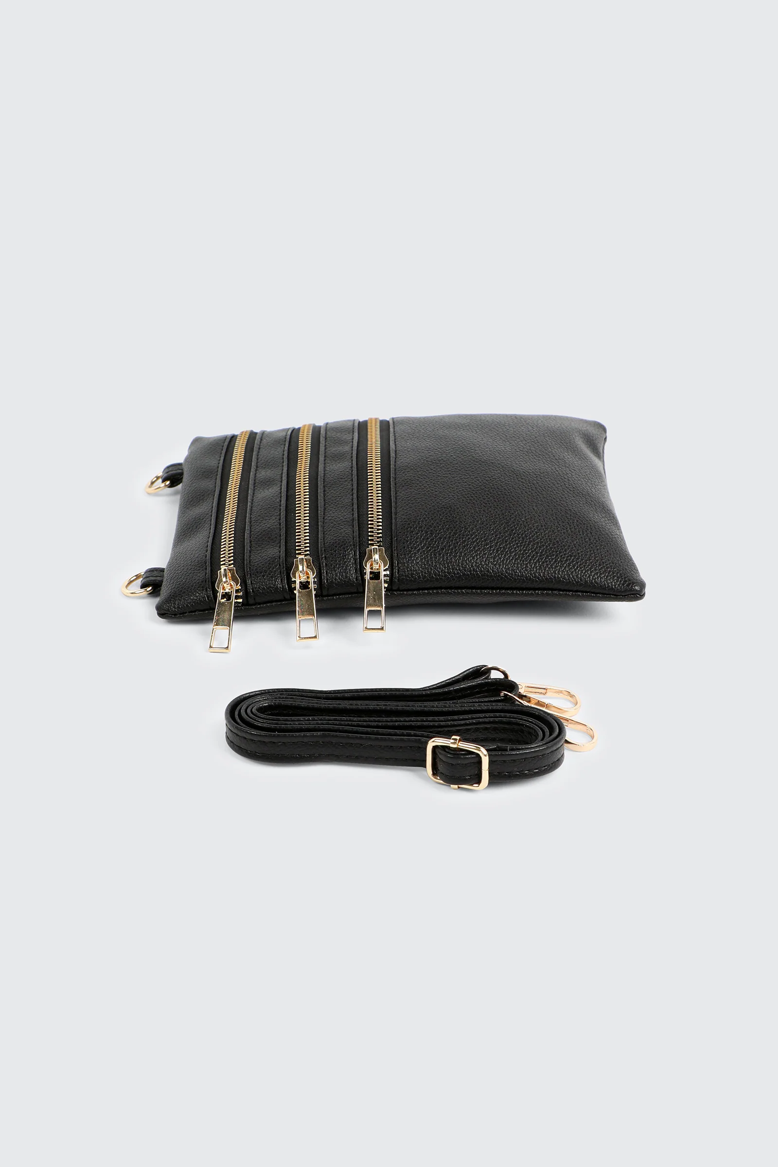Faux Leather Crossbody wallet Bag - Image 3
