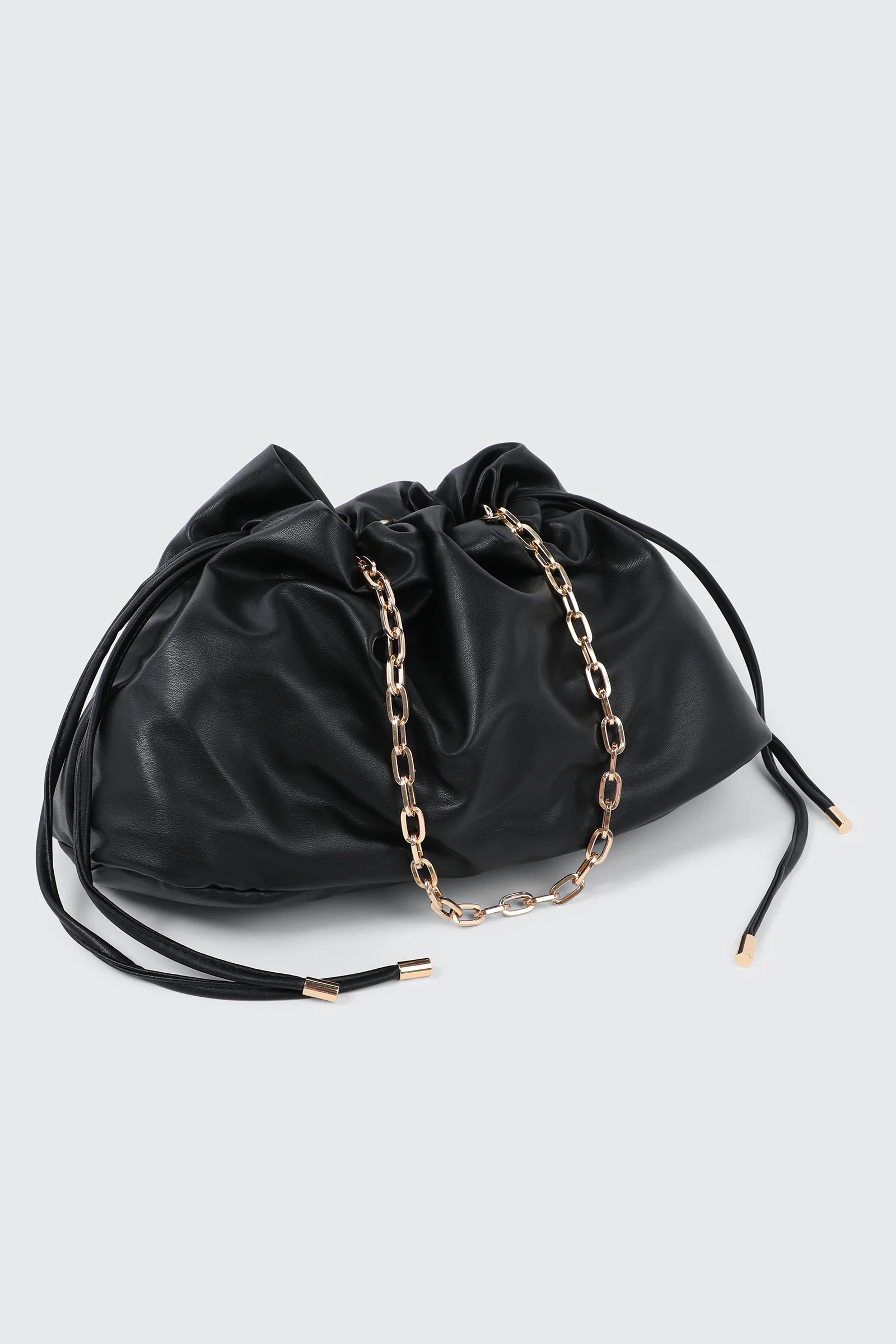 Faux Leather Shoulder Bag - Image 6