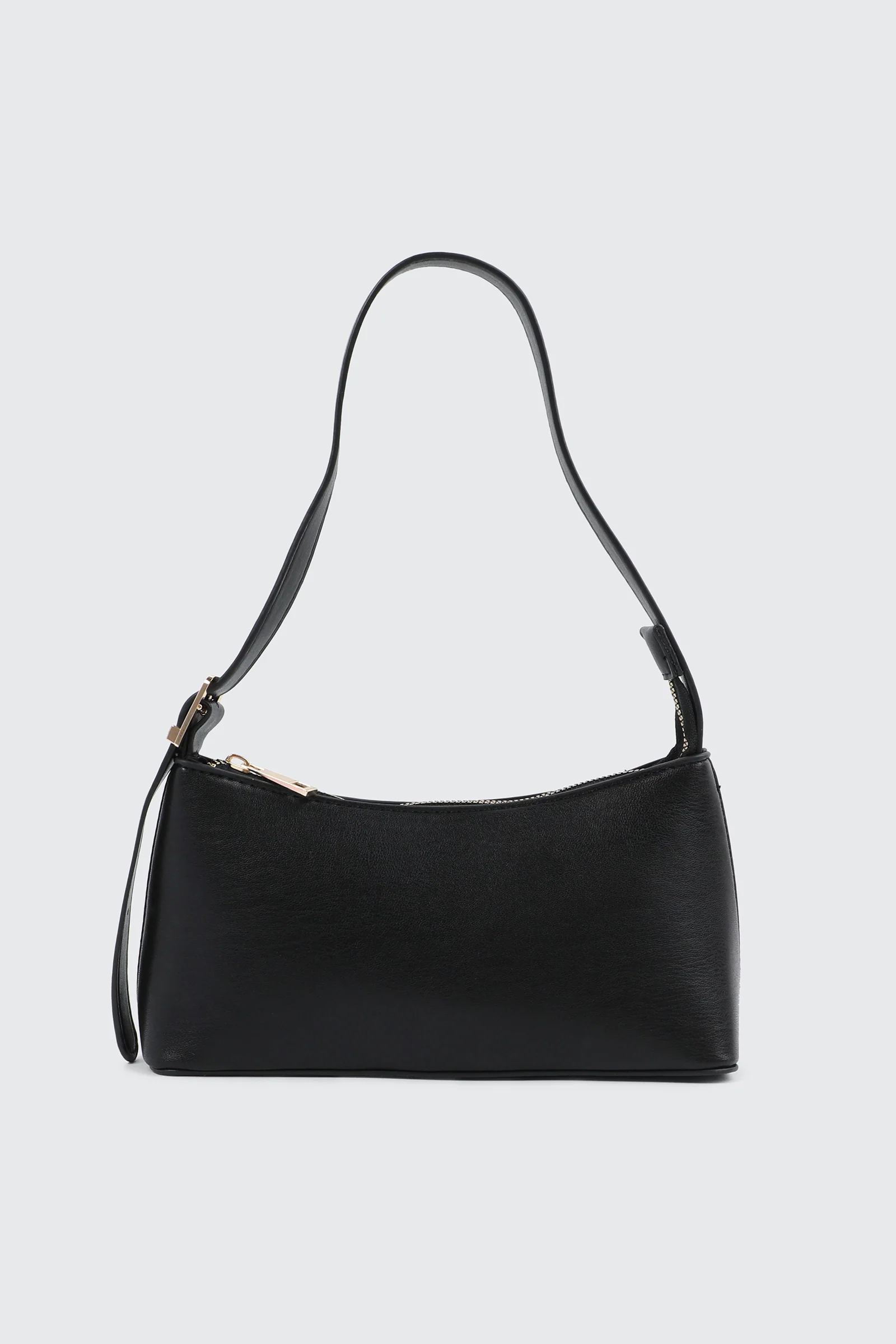 Faux Leather Shoulder Bag