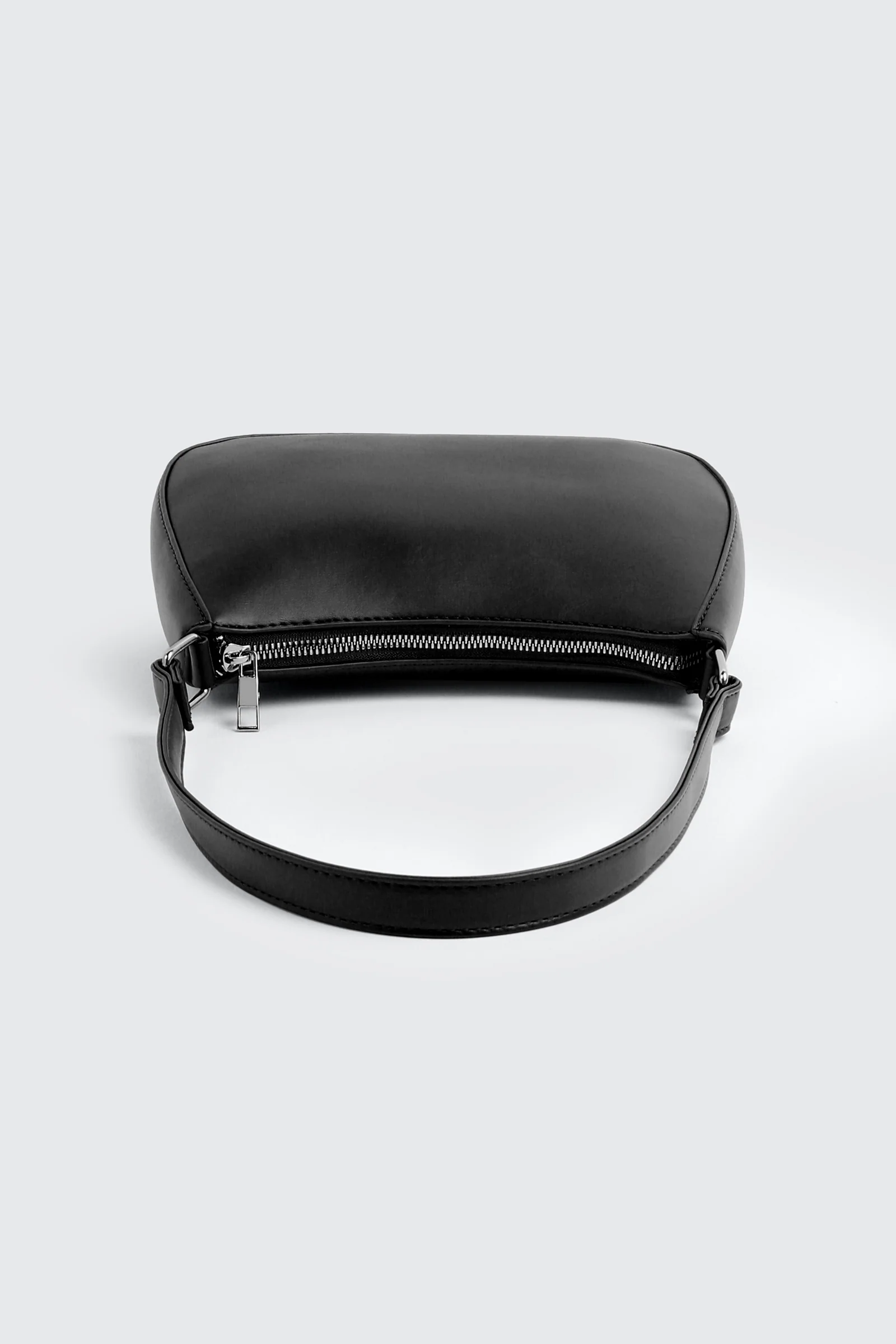 Faux Leather Shoulder Bag - Image 3
