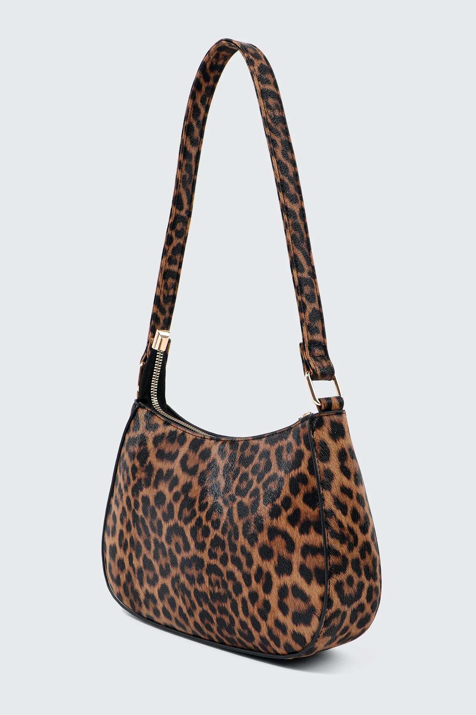 Faux Leather Shoulder Bag - Image 2