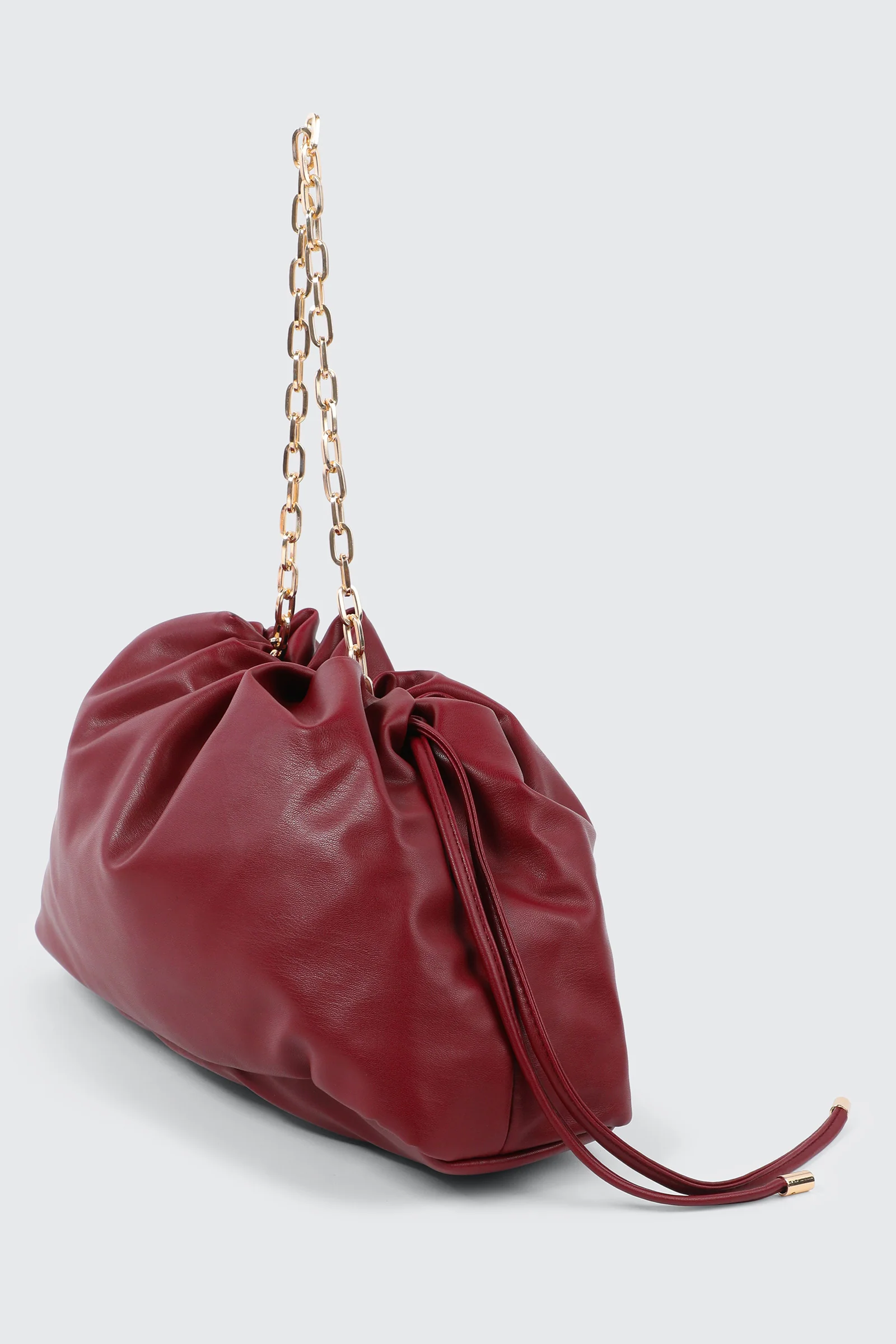 Faux Leather Shoulder Bag - Image 3