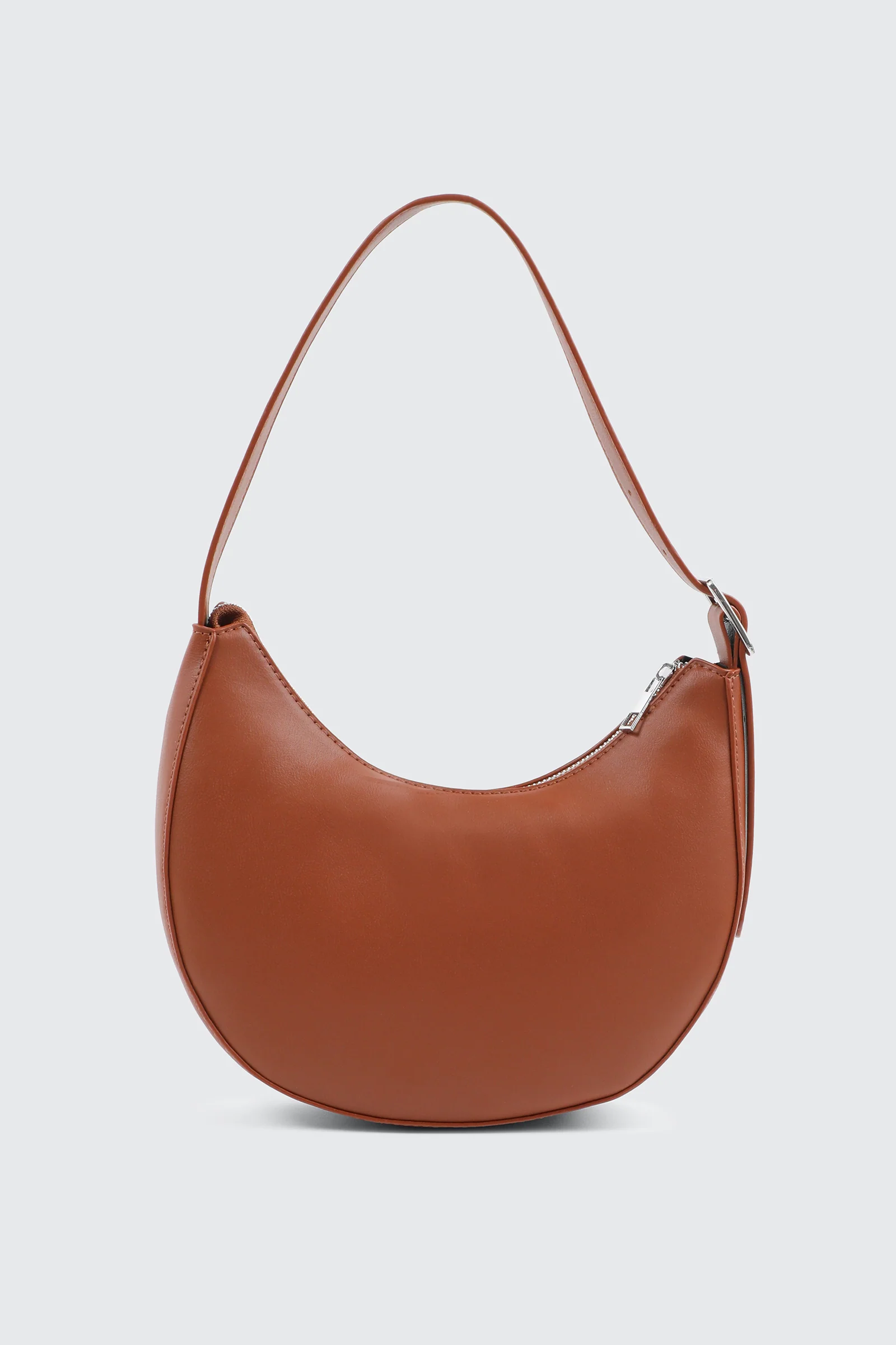 Faux Leather Shoulder Bag - Image 2