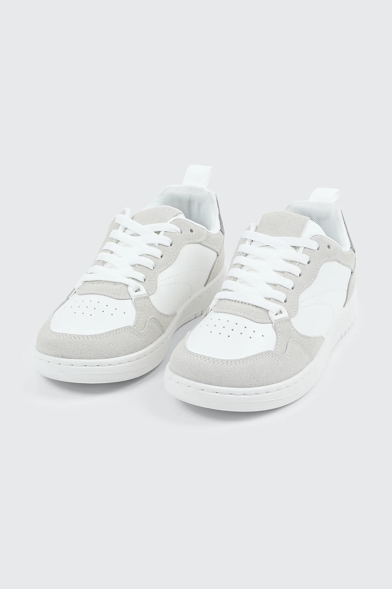 Faux Leather Sneakers - Image 2