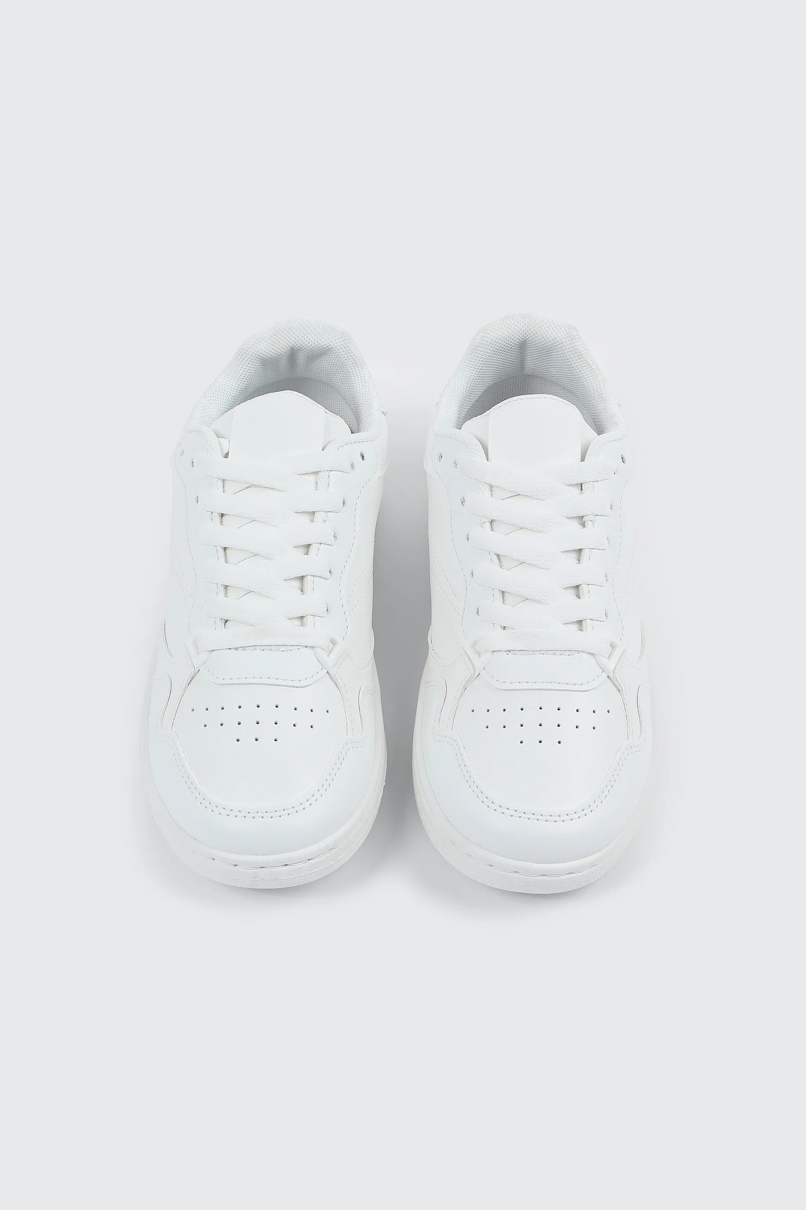Faux Leather Sneakers - Image 4