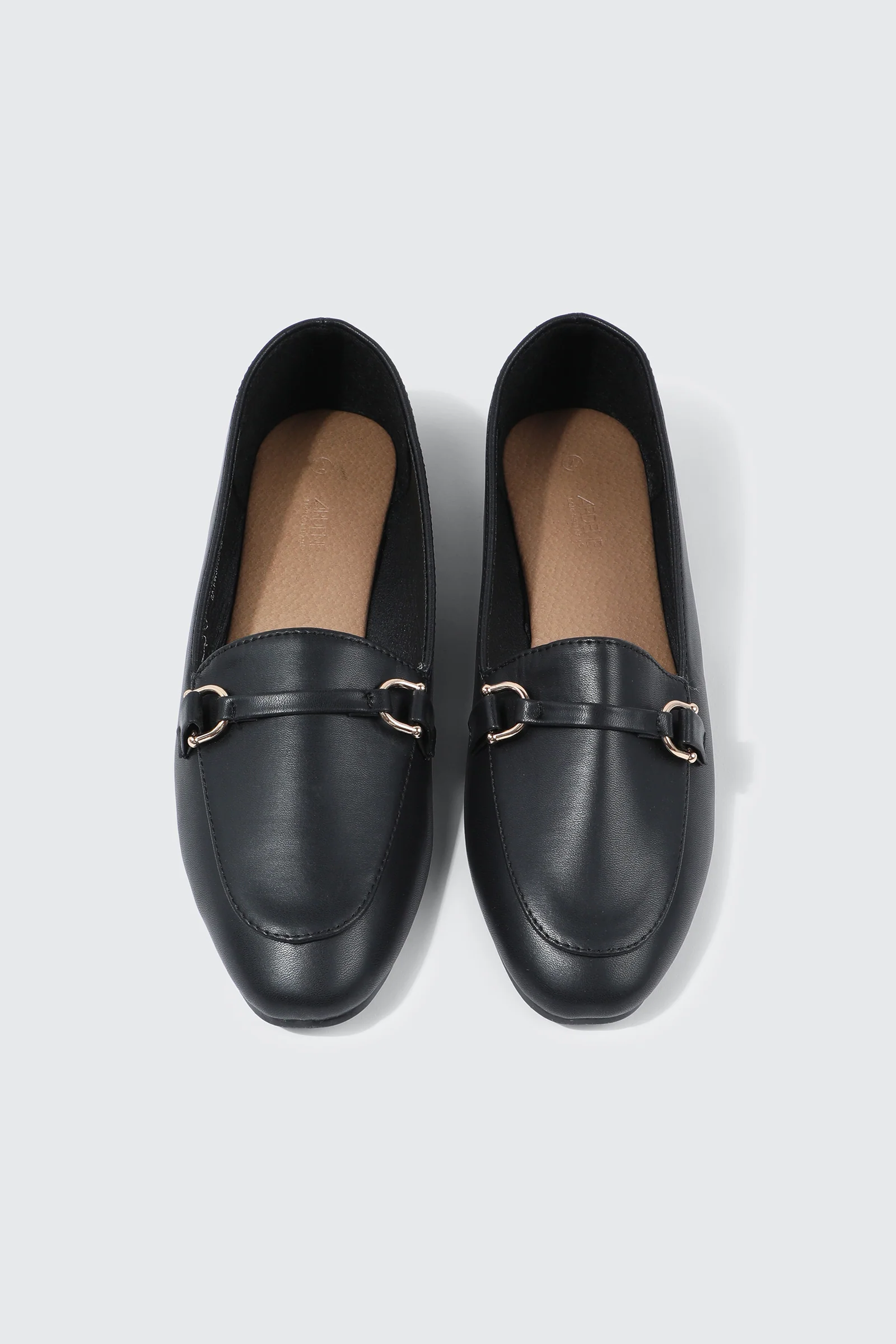 Faux Leather Square Toe Loafers - Image 4