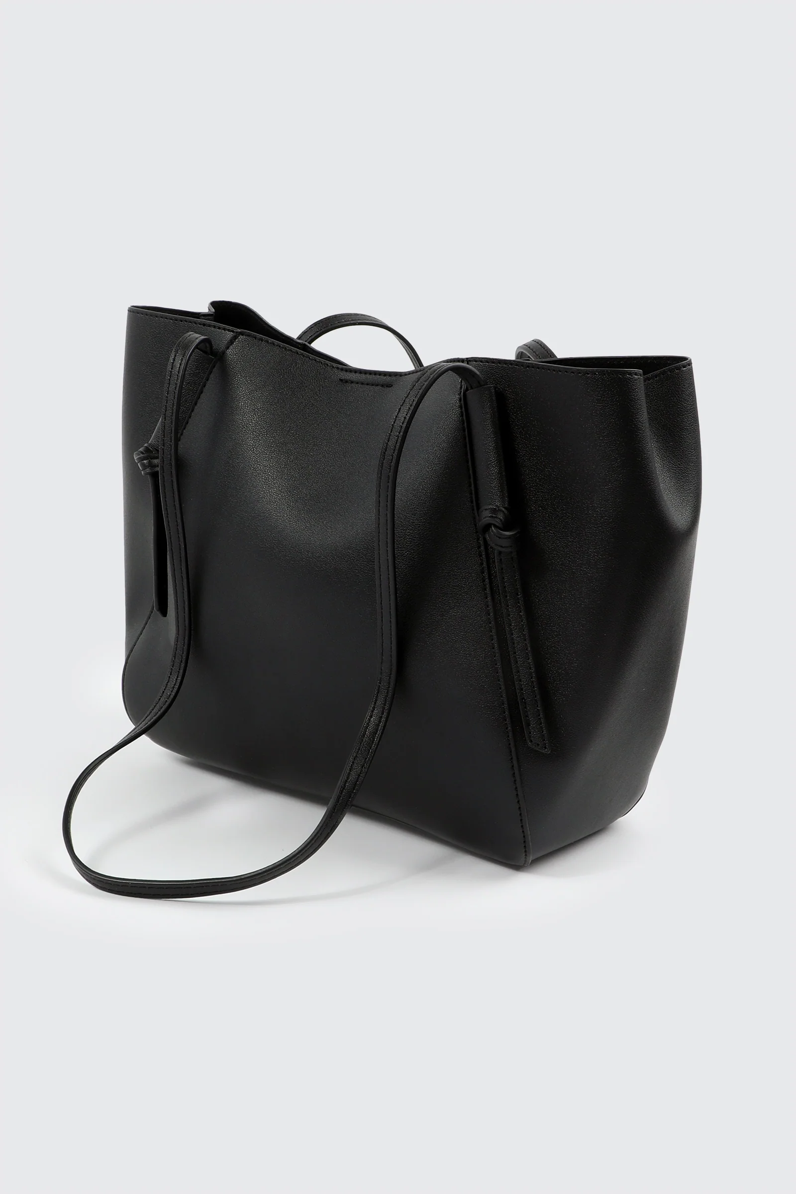 Faux Leather Tote Bag - Image 2