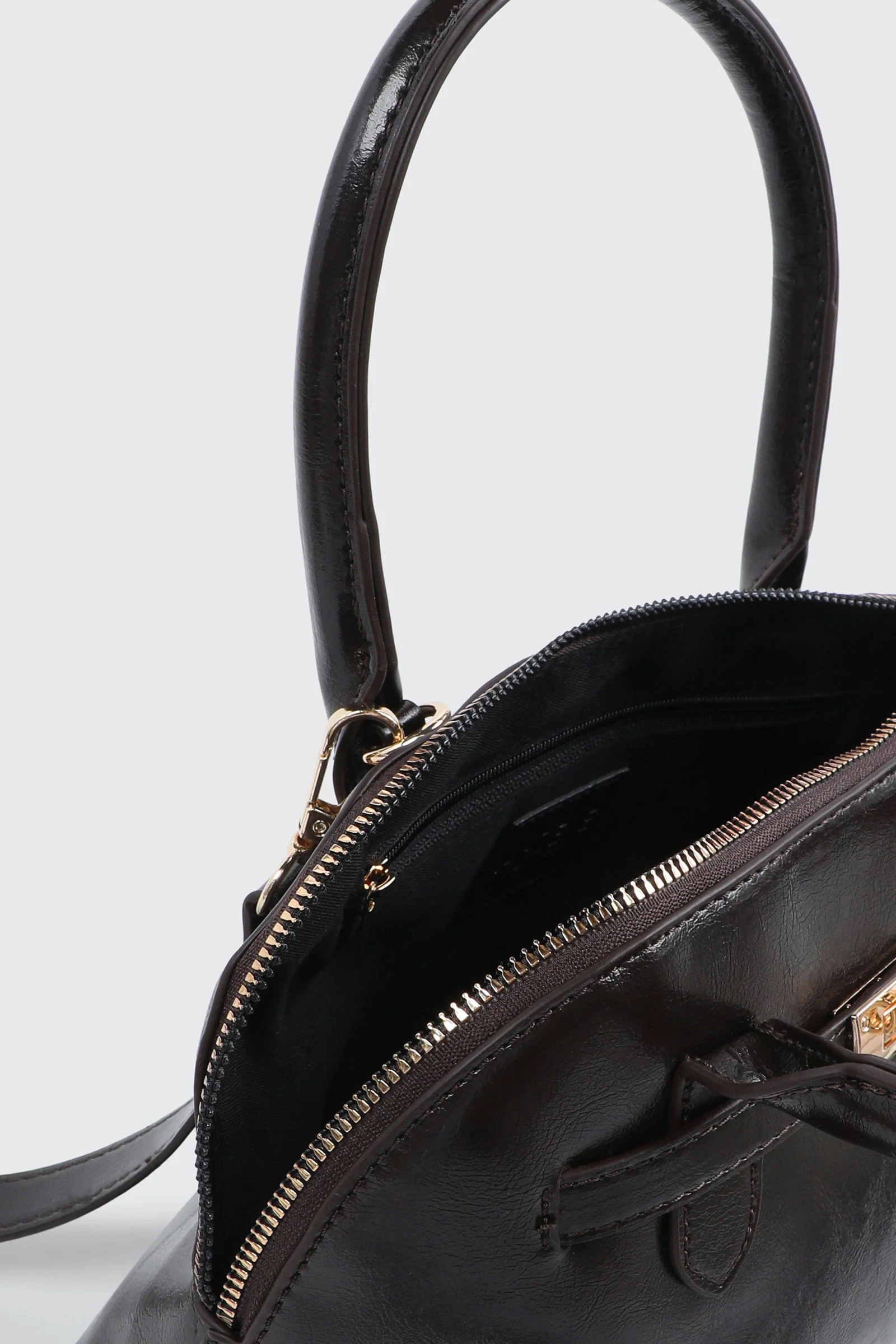 Faux Leather Tote Bag - Image 4