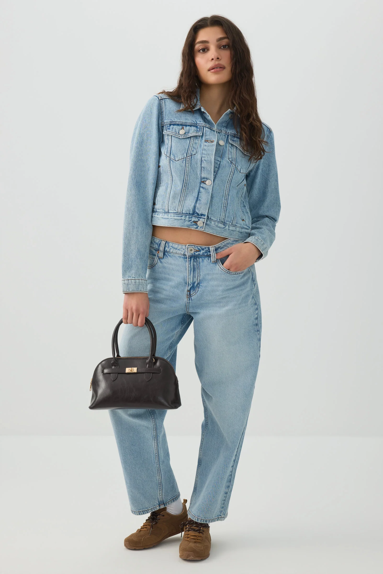 Faux Leather Tote Bag - Image 5