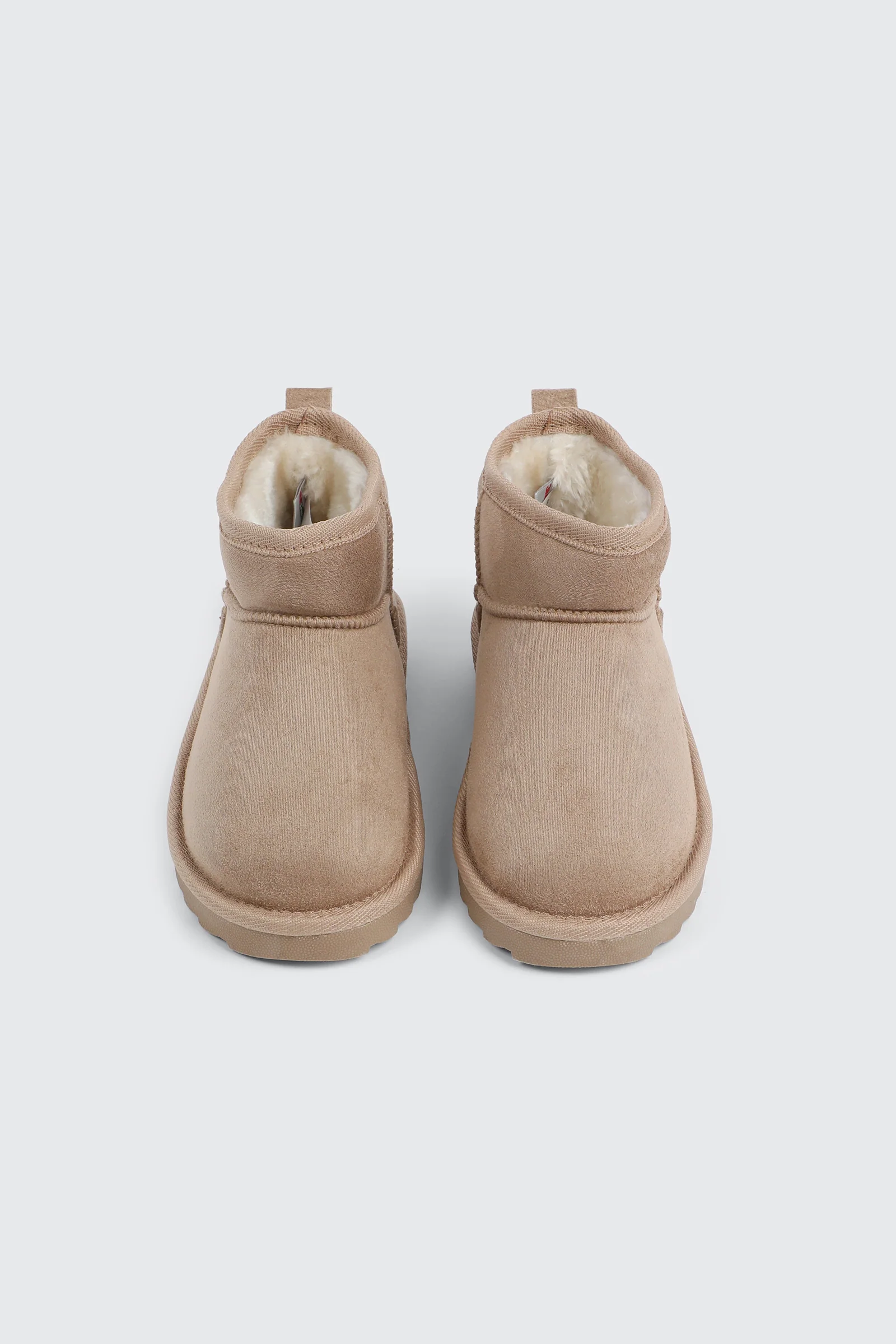 Faux Sheepskin Boots - Image 4