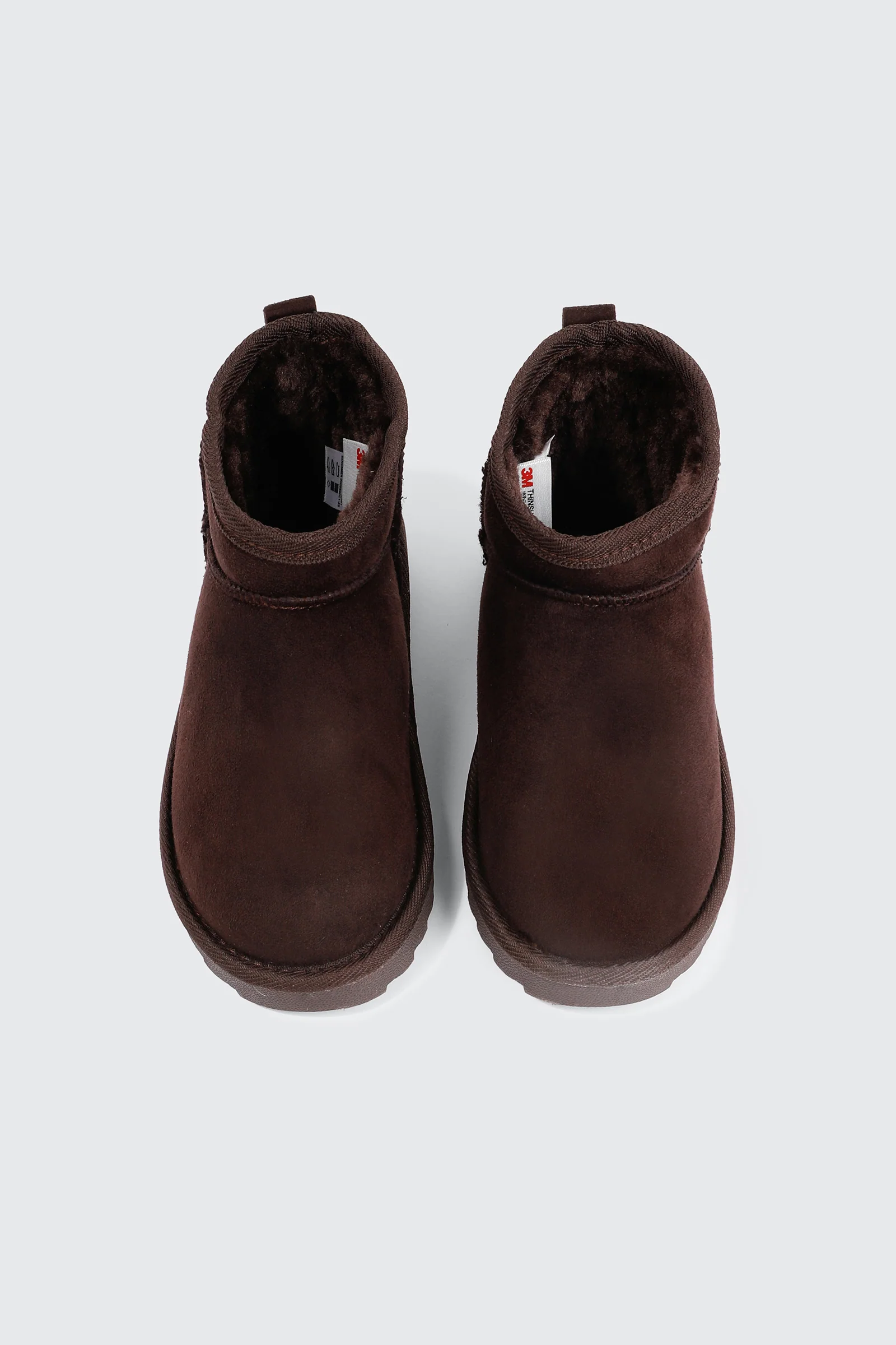 Faux Sheepskin Boots - Image 4