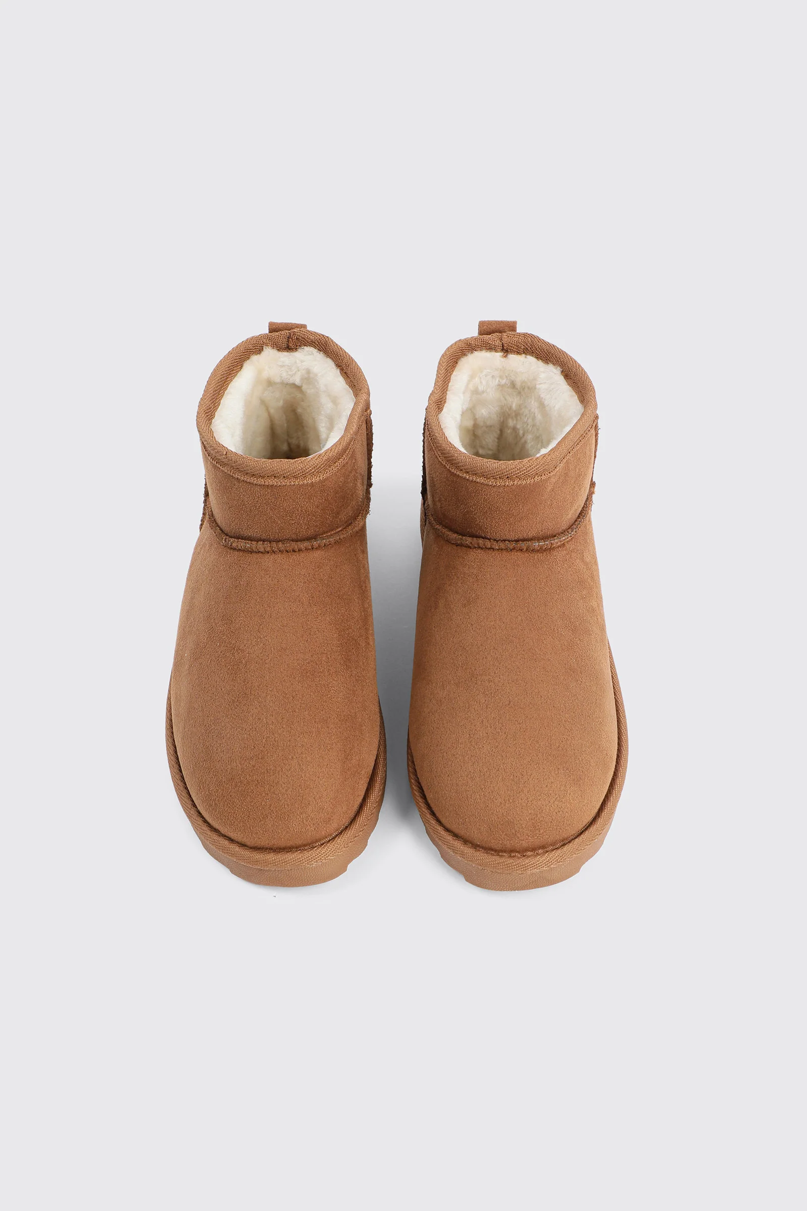 Faux Sheepskin Boots - Image 2