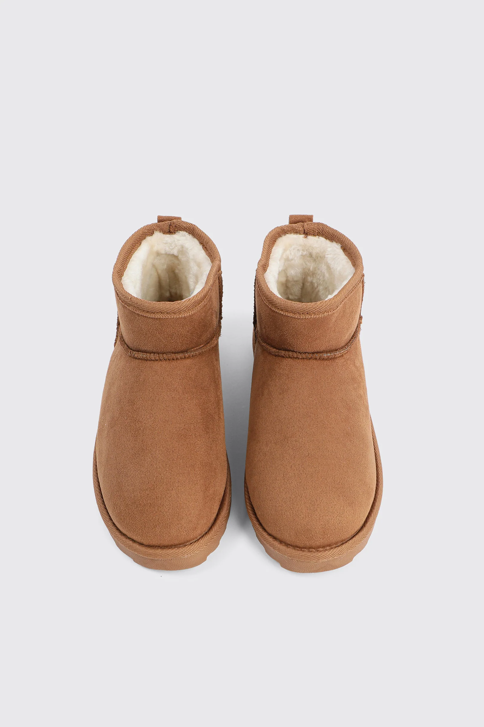 Faux Sheepskin Boots - Image 4