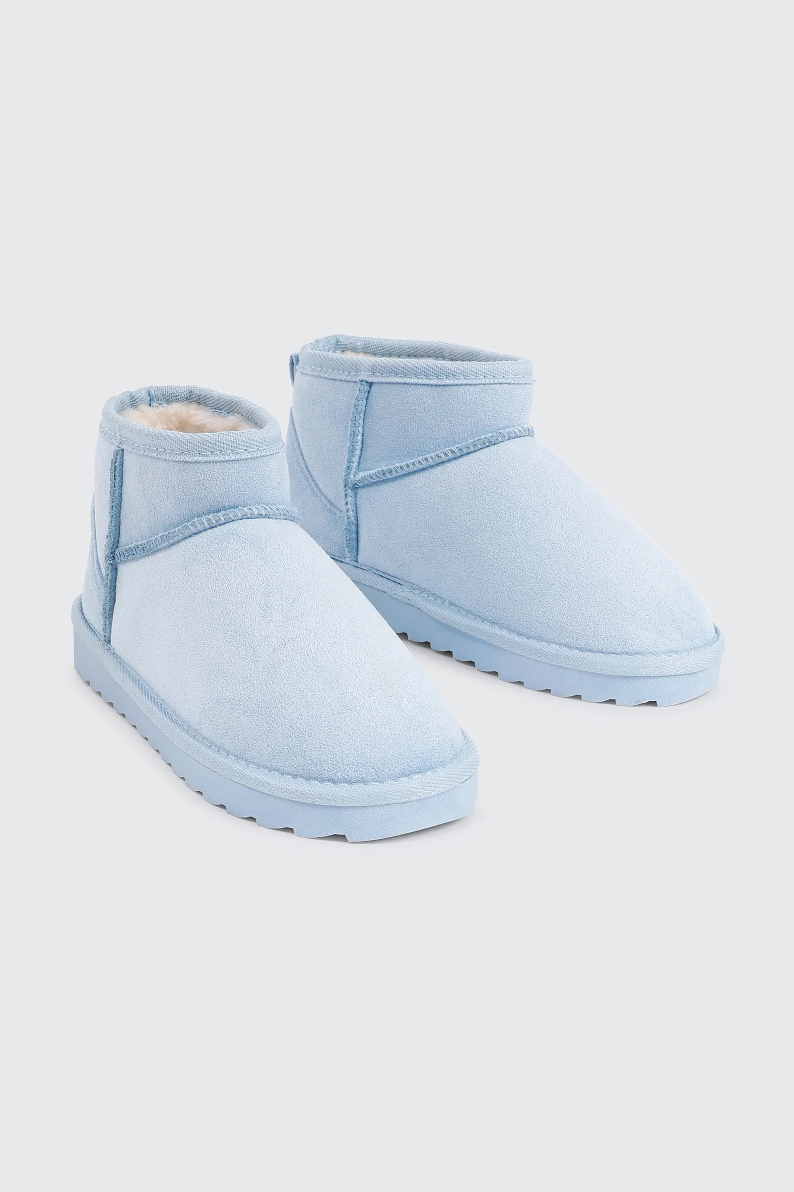 Faux Sheepskin Boots - Image 2