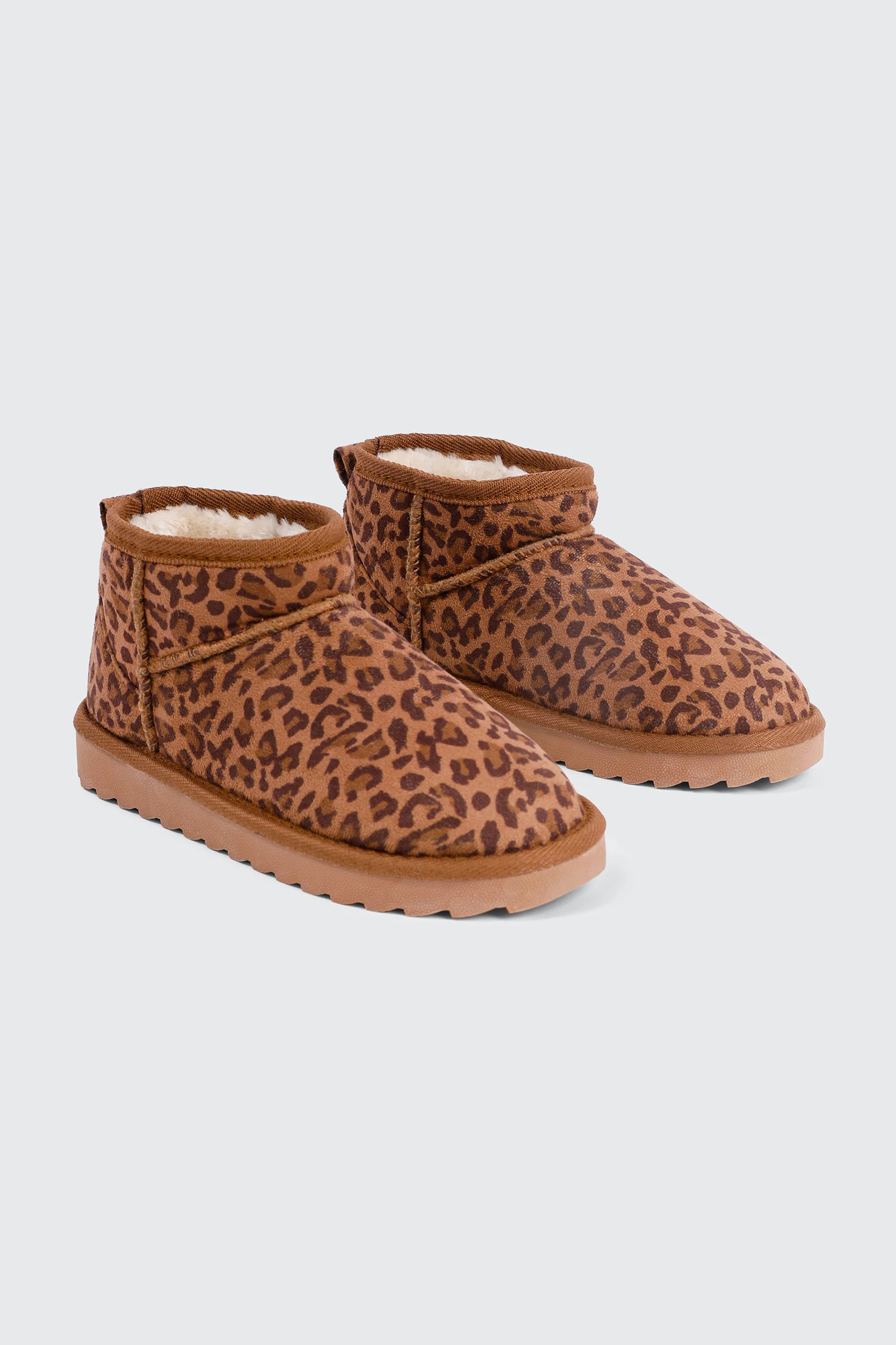 Faux Sheepskin Boots - Image 2