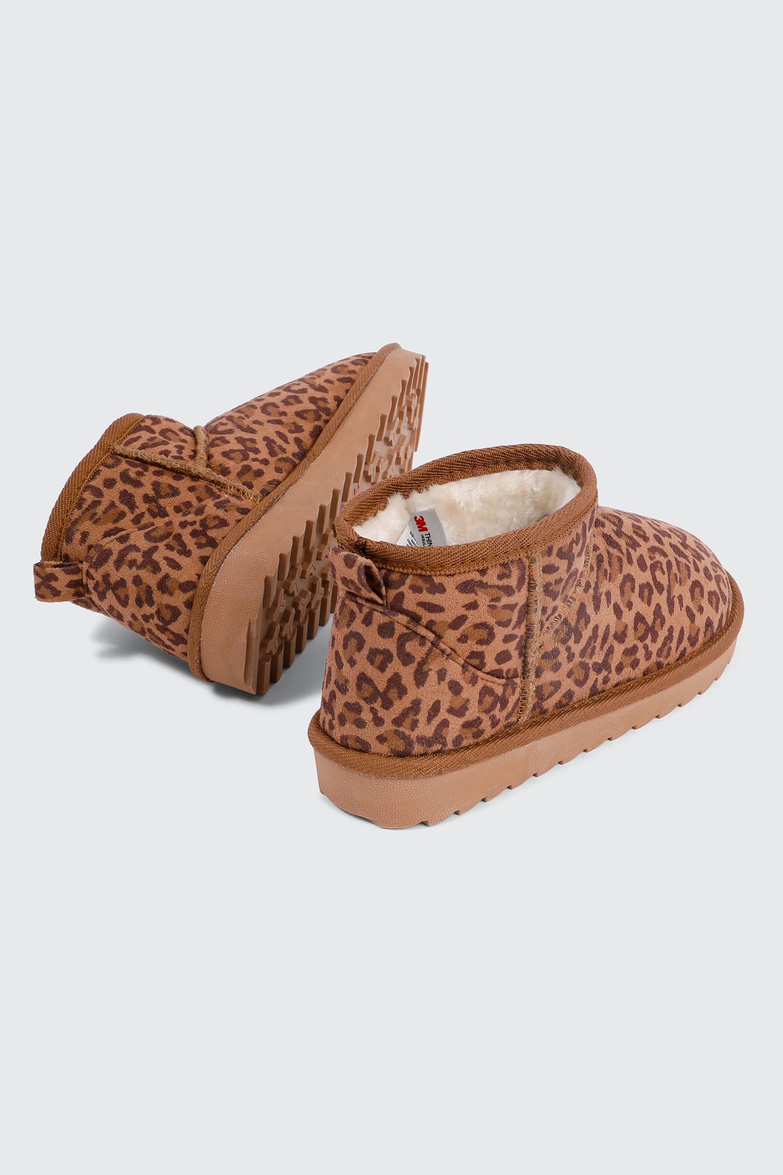Faux Sheepskin Boots - Image 3