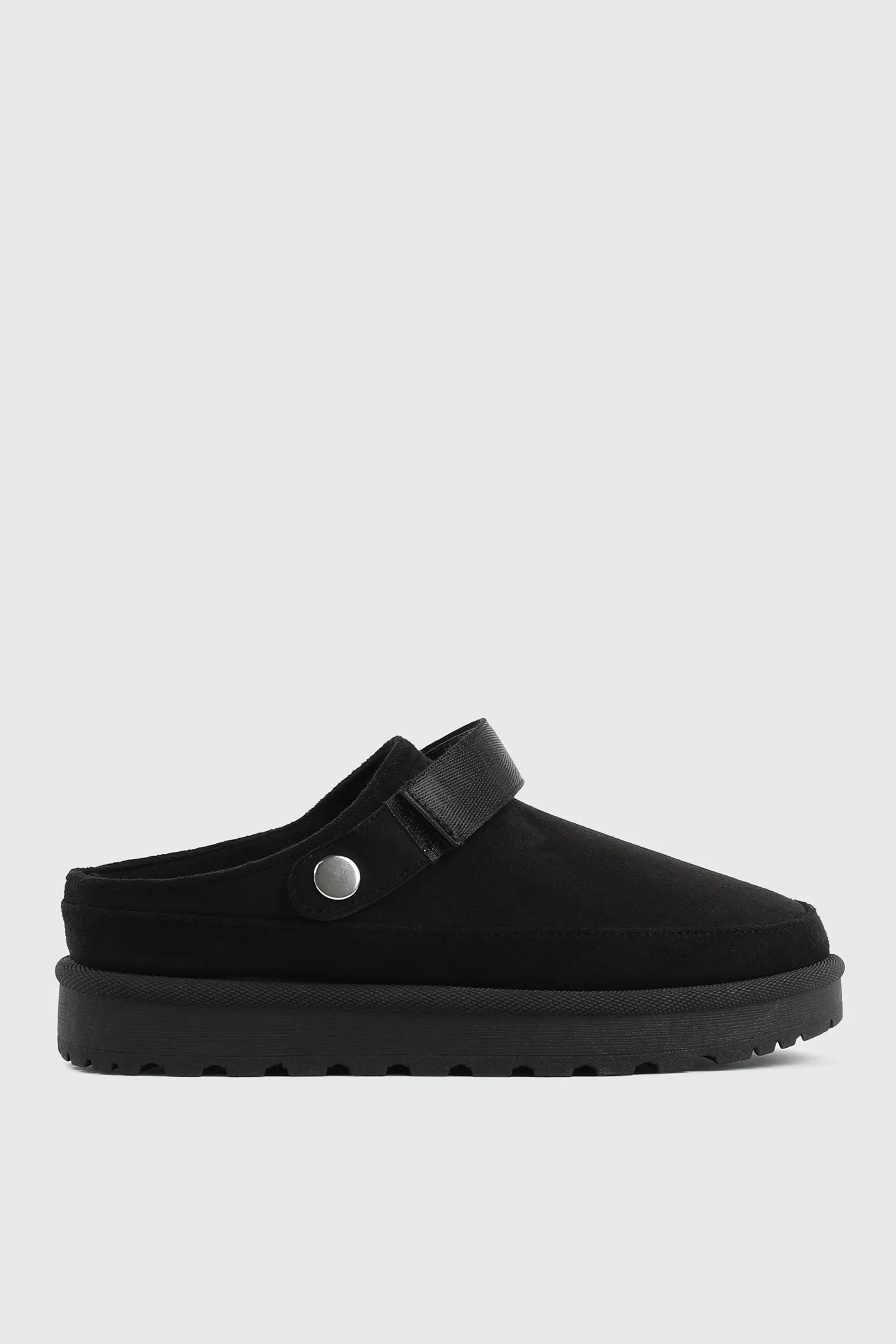 Faux Sheepskin Mules