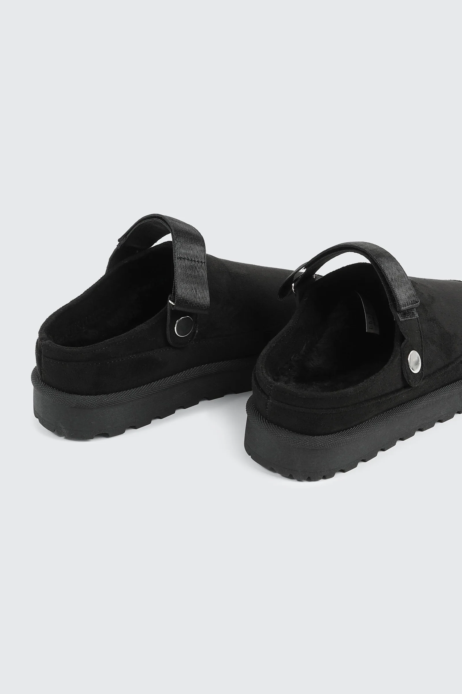 Faux Sheepskin Mules - Image 3