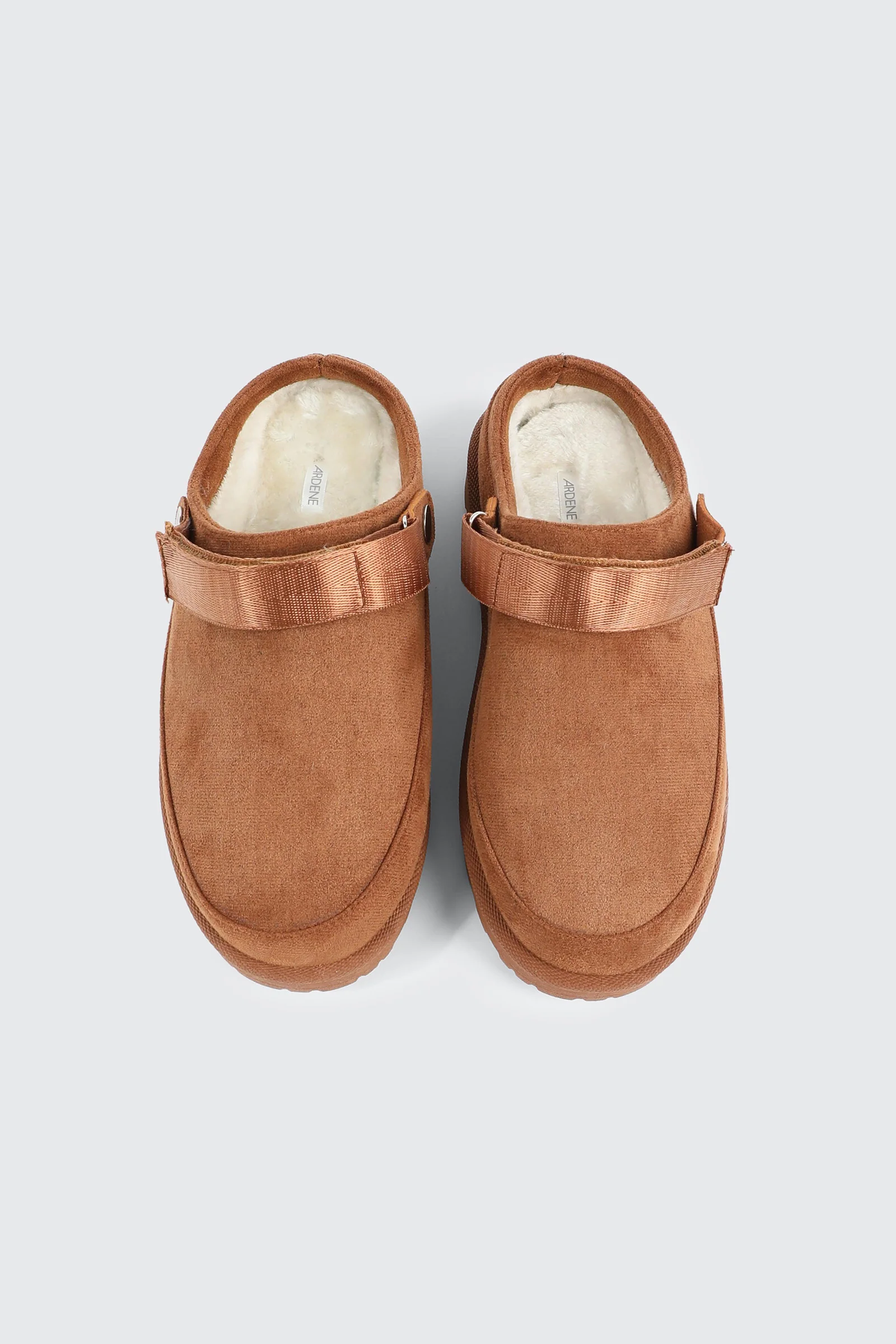 Faux Sheepskin Mules - Image 4