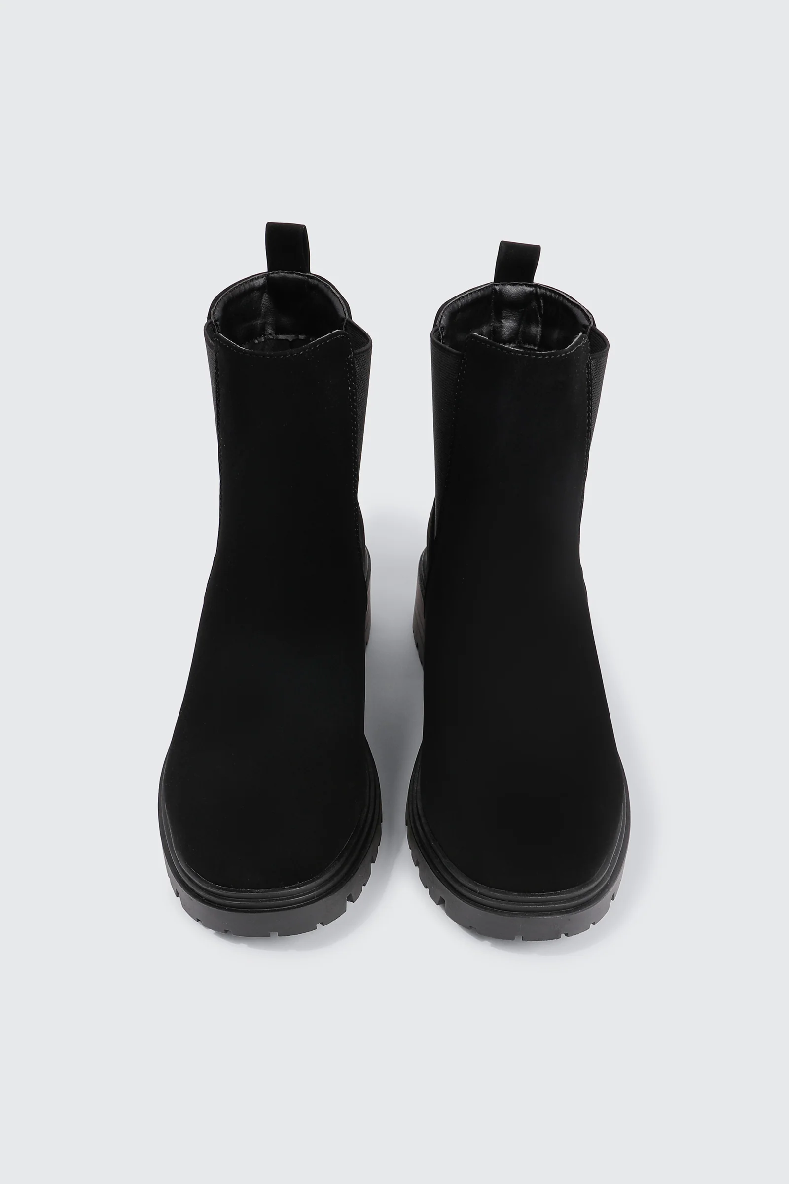 Faux Suede Chelsea Boots - Image 4