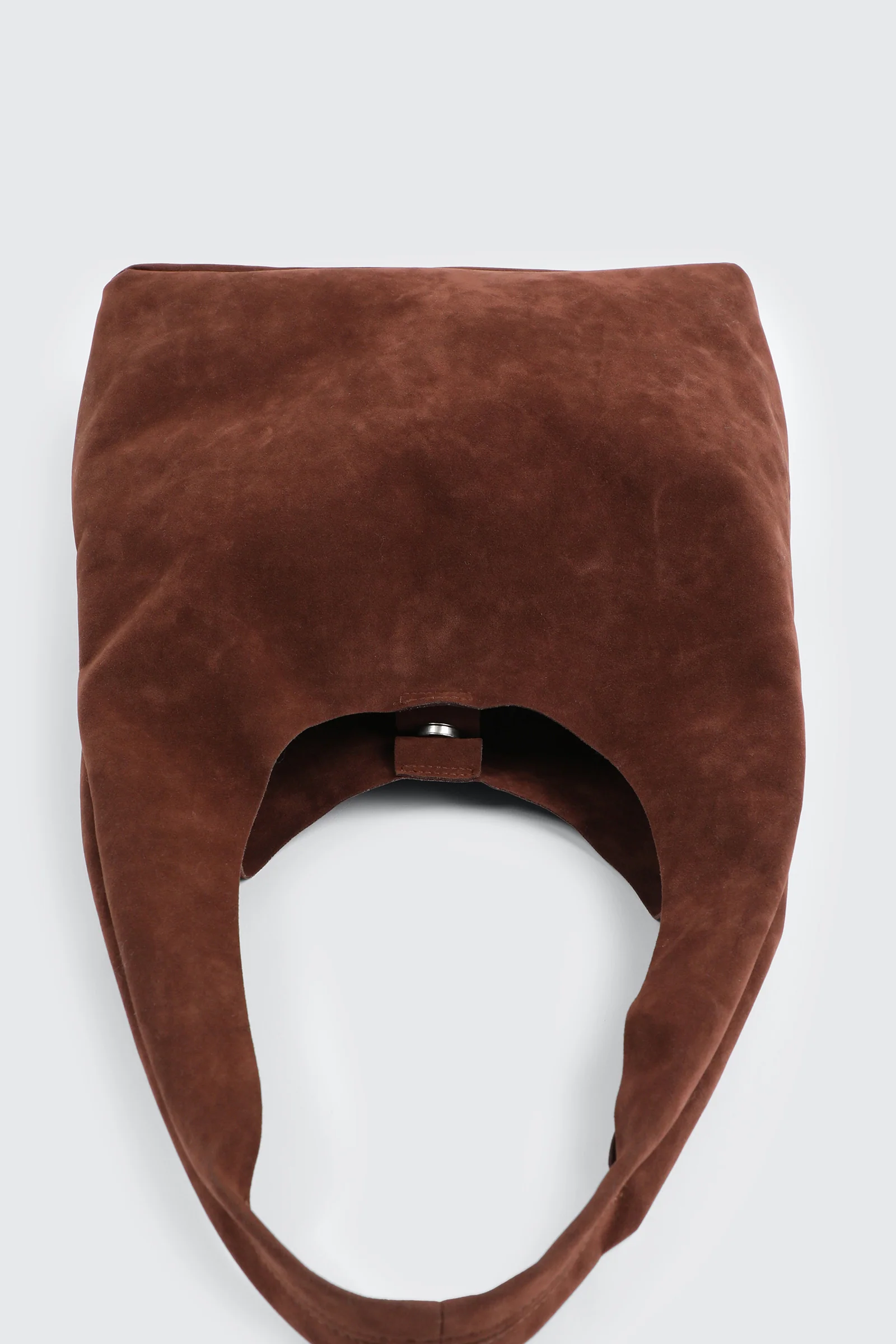 Faux Suede Shoulder Bag - Image 3