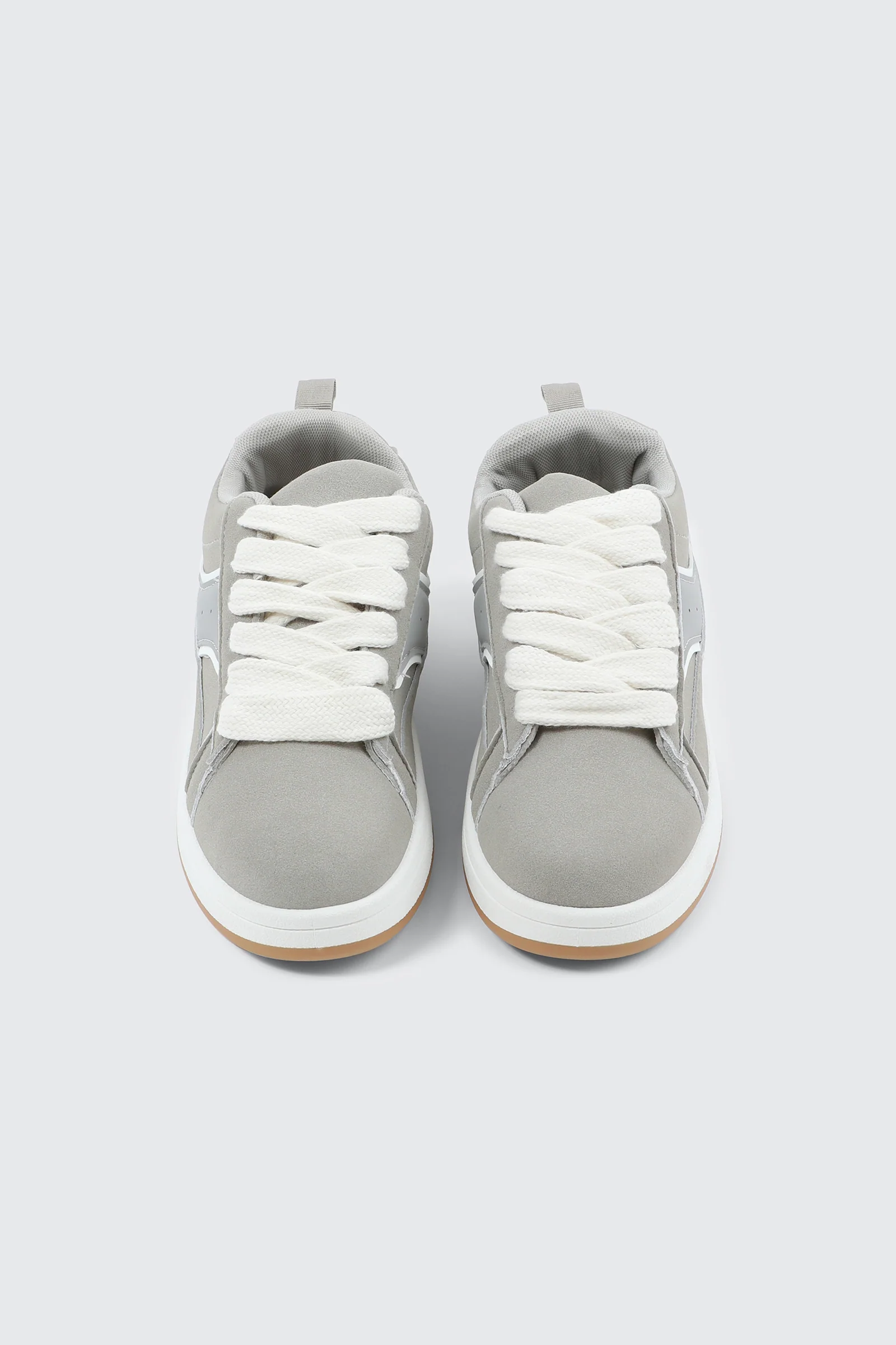 Faux Suede Sneakers - Image 4