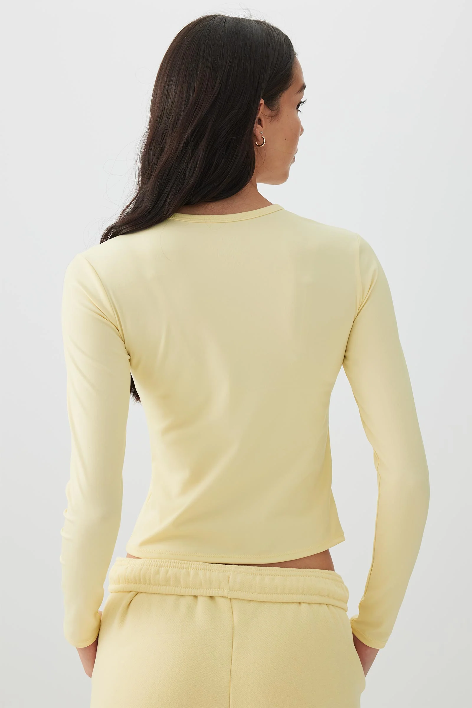 Fitted Long Sleeve Top - Image 4