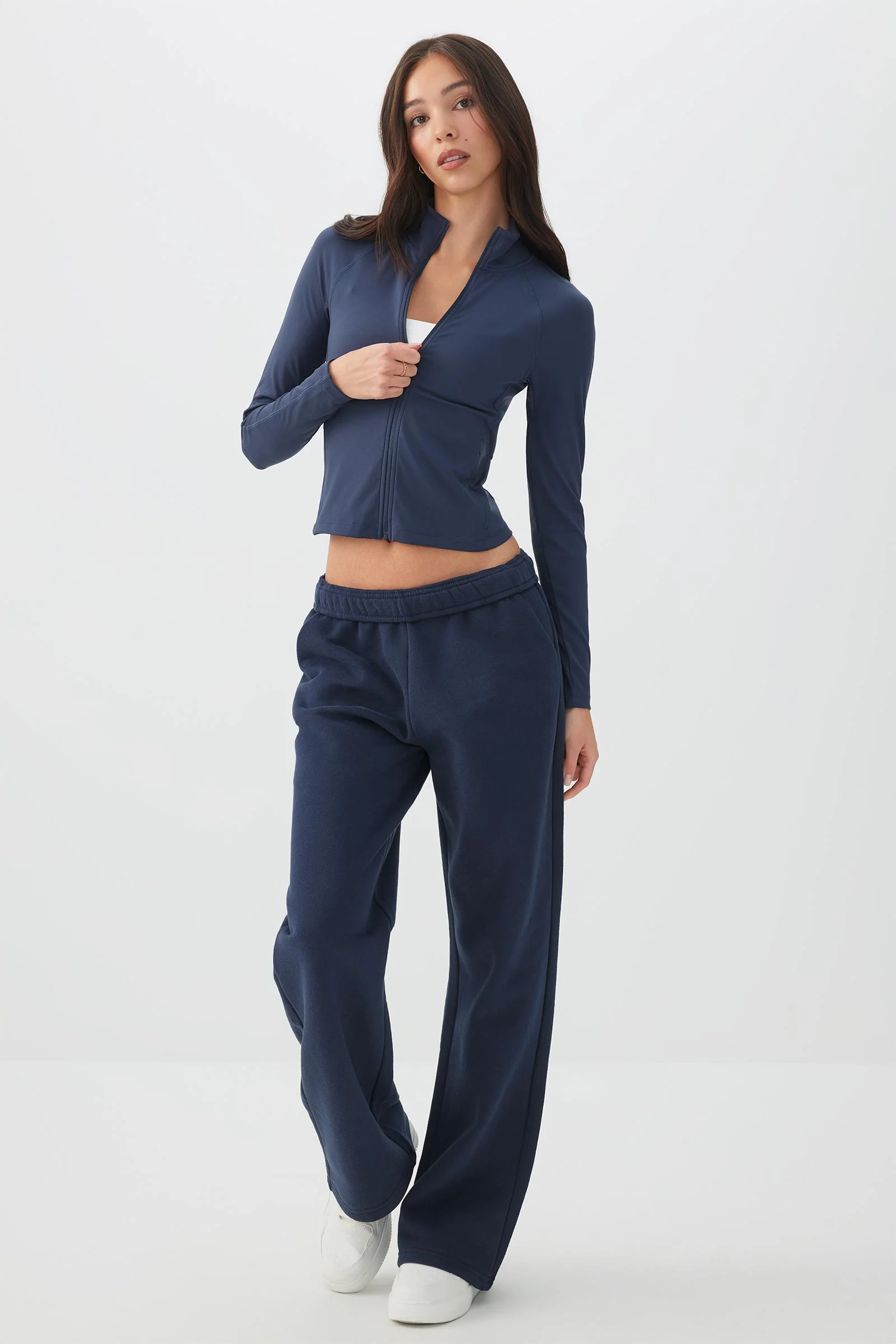 Fitted Zip Up Top - Image 3