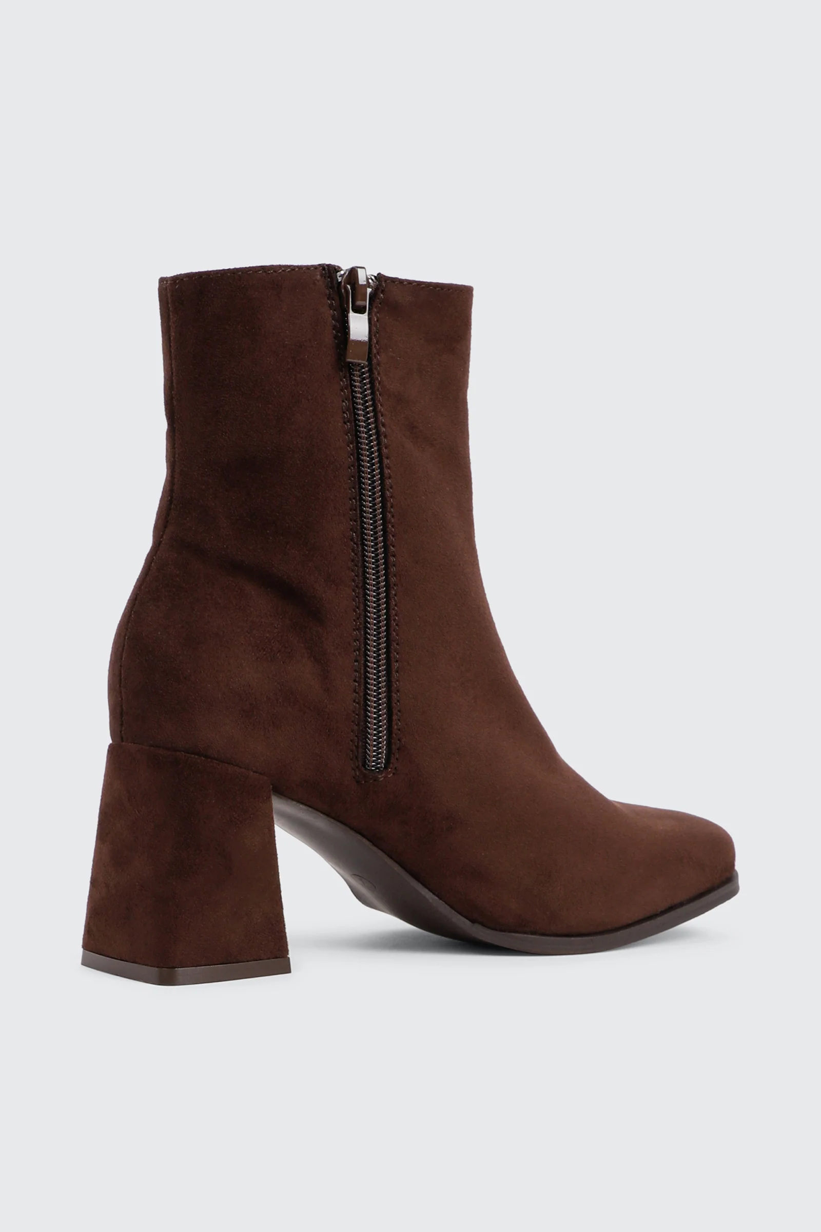 Flare Heel Ankle Boots - Image 3