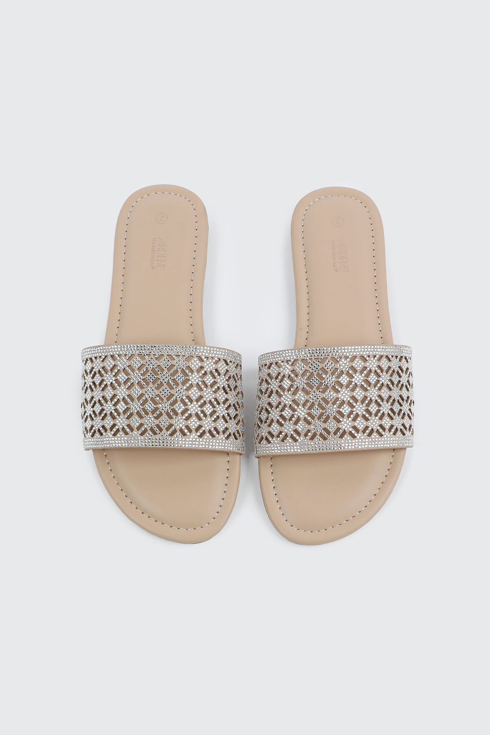 Flat Sandals with Cutout Design - Image 4