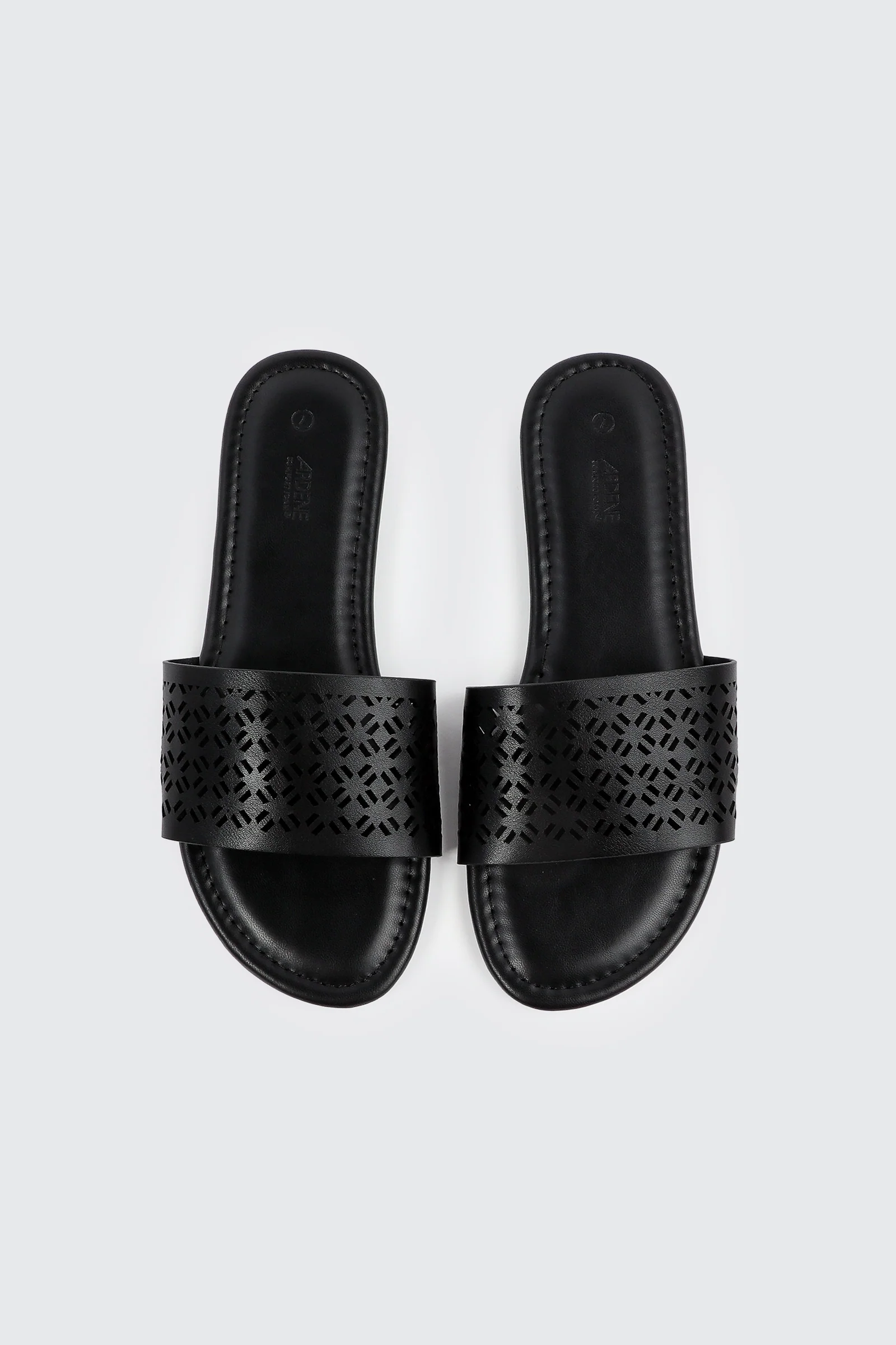 Flat Sandals with Cutout Design - Image 4