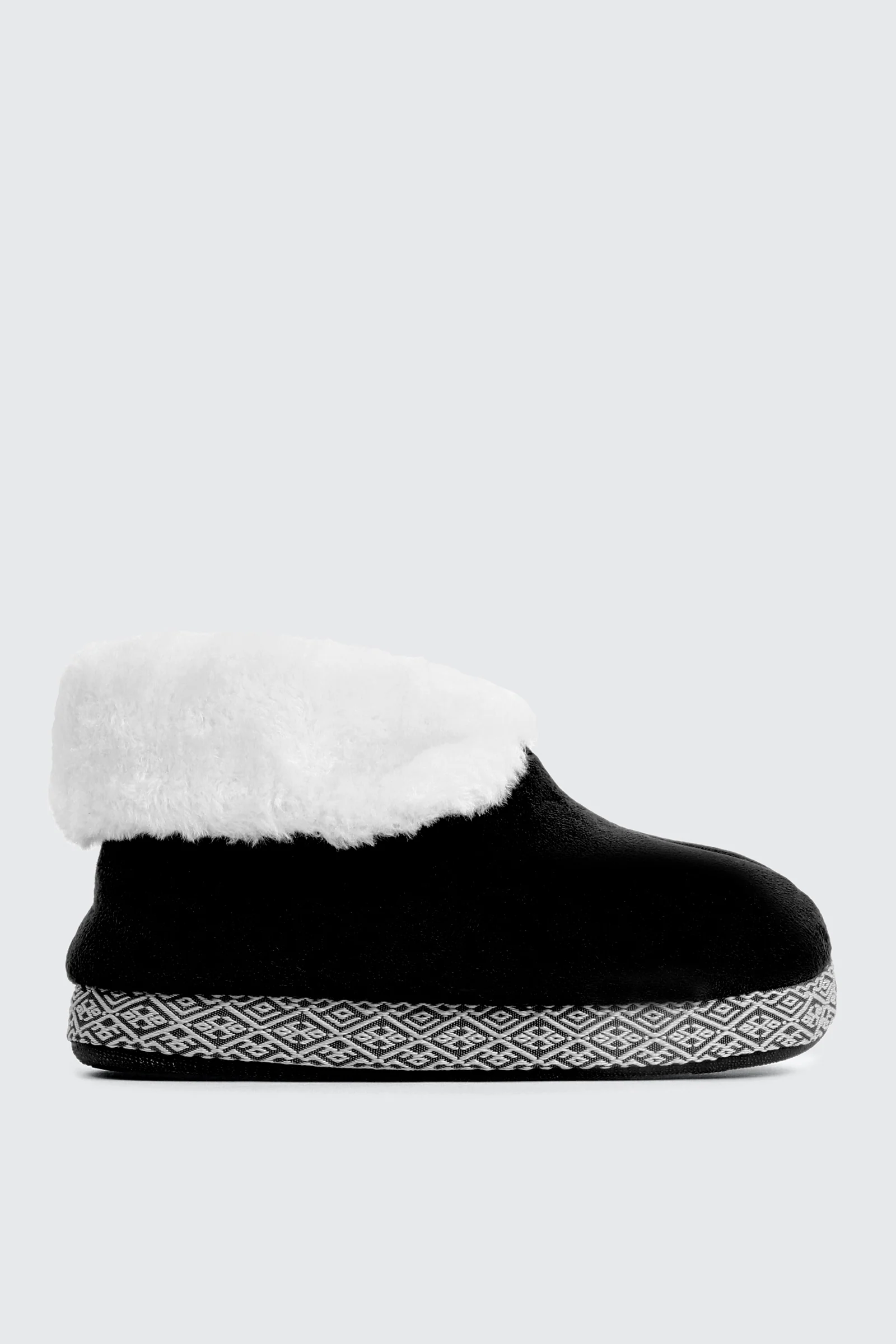 Flip Collar Bootie Slippers