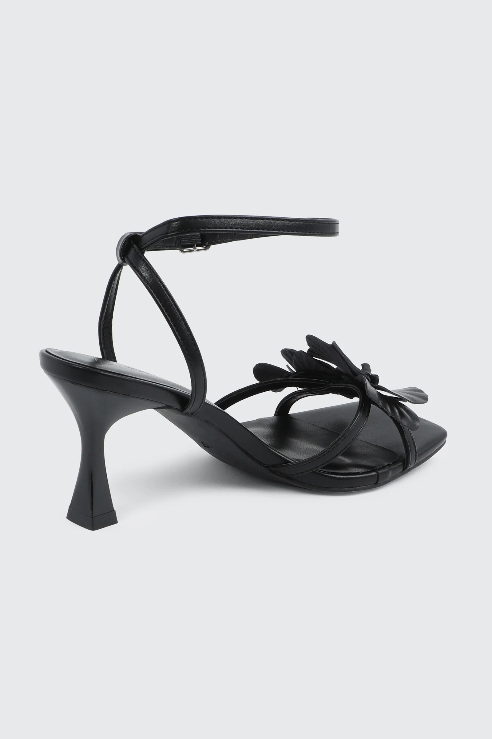 Floral Ankle Strap Sandals - Image 3