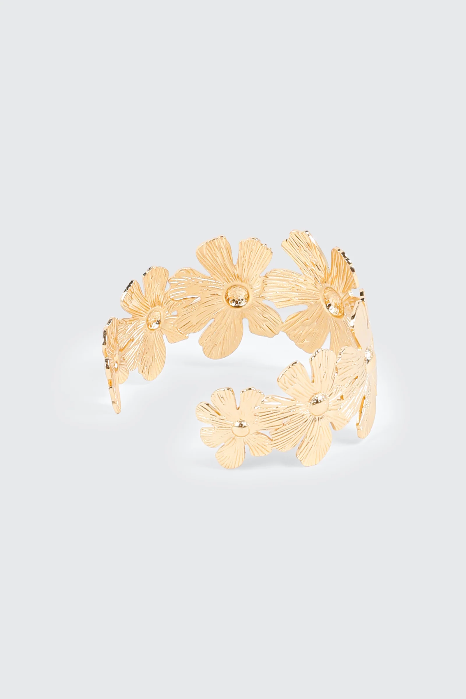 Floral Cuff Bracelet - Image 3