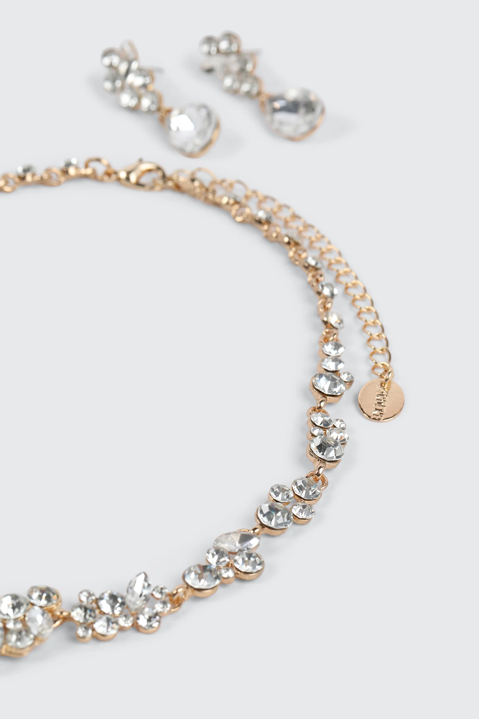 Floral Necklace and Earring Set - Image 3